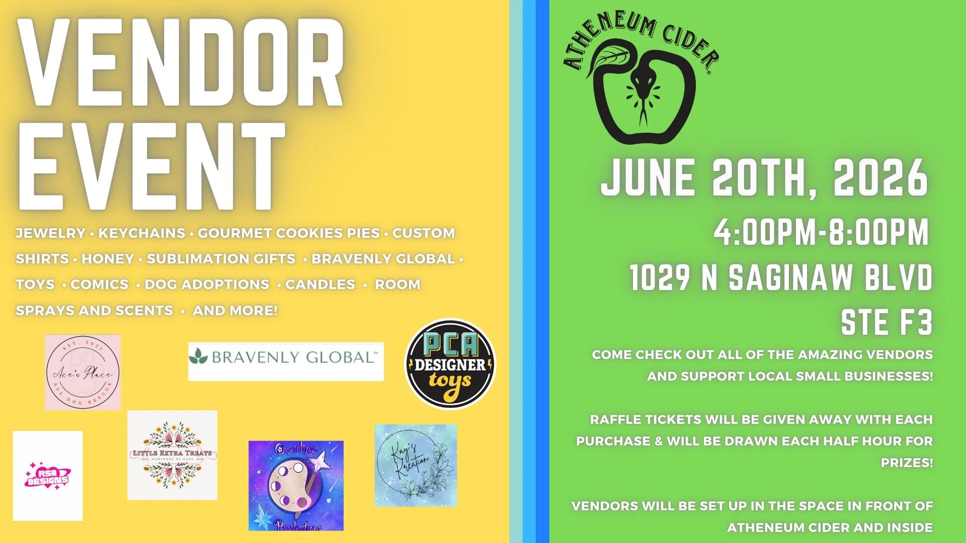 Atheneum Cider Vendor Event