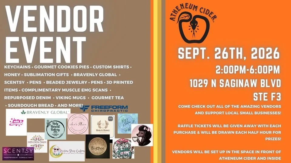 Atheneum Cider Vendor Event