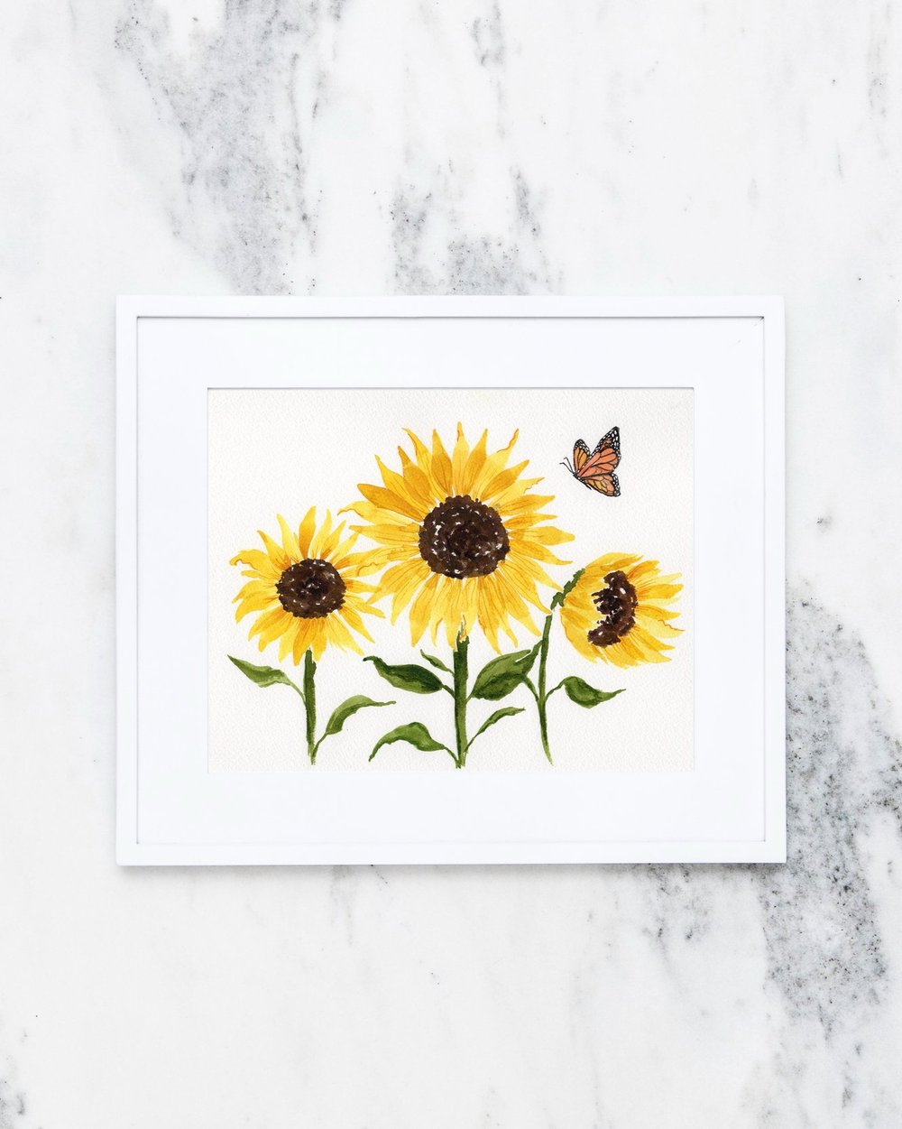 Butterfly Sticker | Monarch — Crissie Vitale Creative