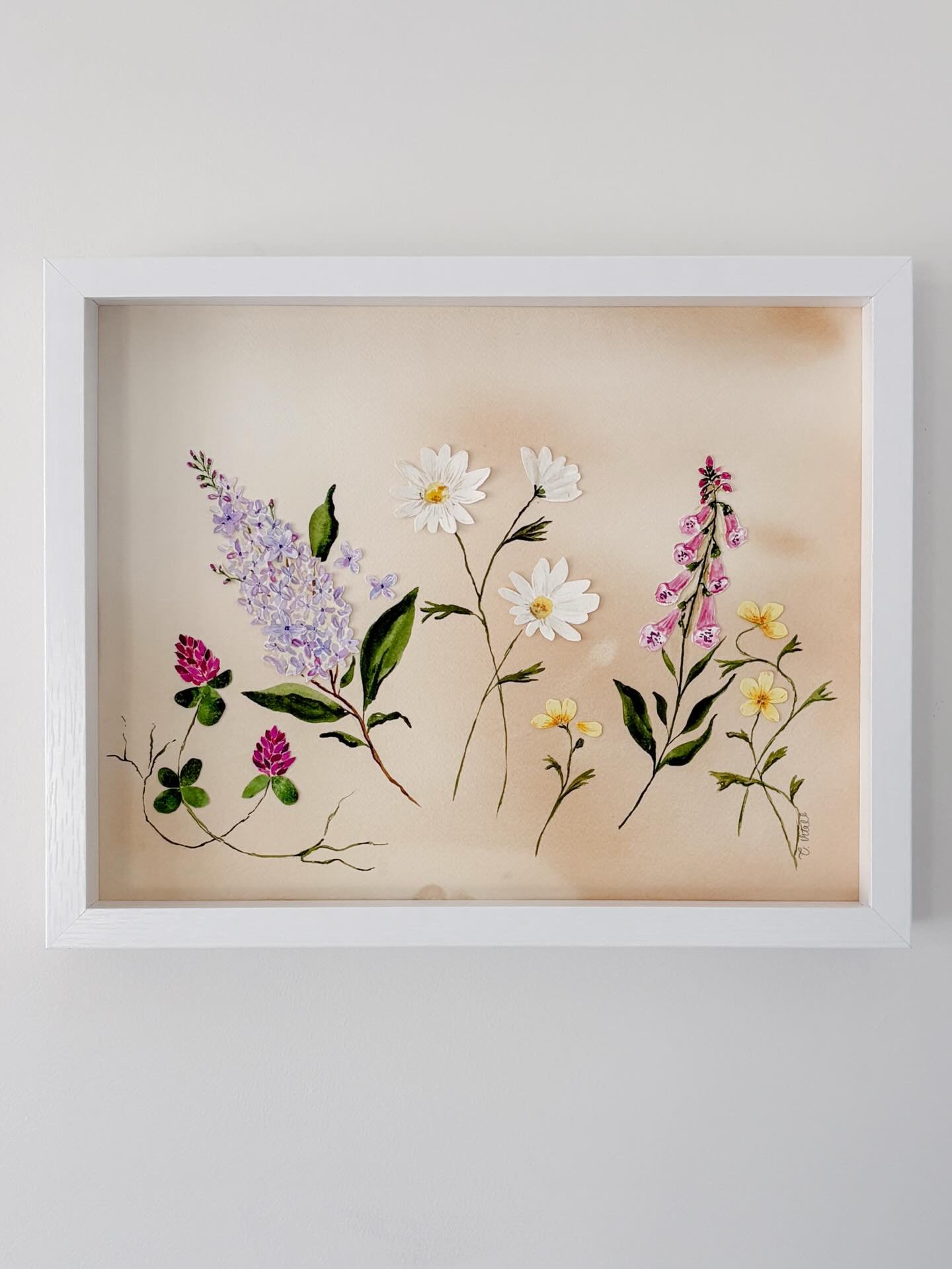 Dearest Spring,

We&rsquo;ve been waiting for you.

Today felt like the right day to share The Poet&rsquo;s Herbarium - a collection I&rsquo;ve been quietly building. Ten original watercolor and cut paper collages inspired by the flowers Emily Dickin