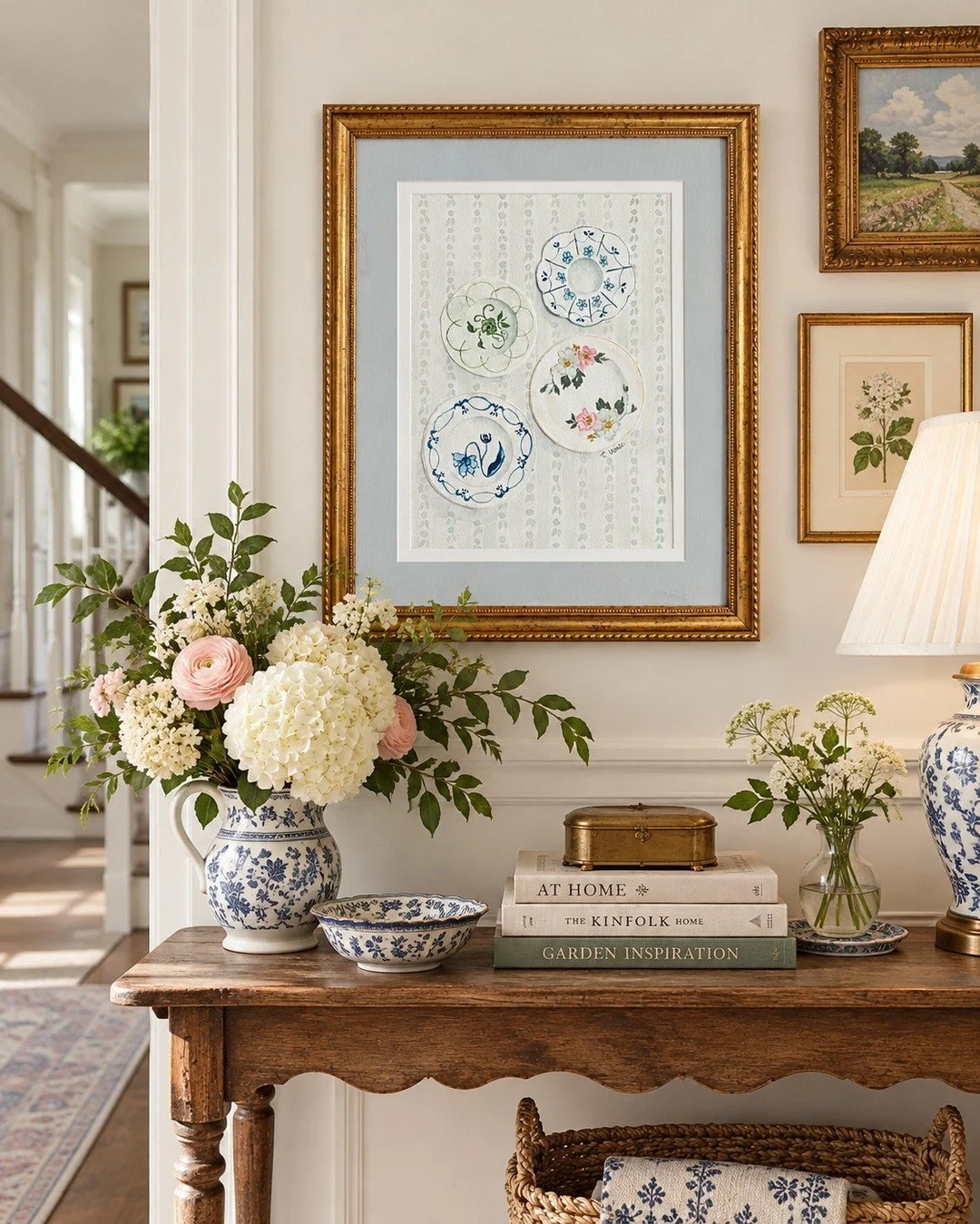 The Bloom &amp; Board Collection (my plate wall collages!) is such a simple way to add instant whimsy to any room!! 

Think you have the perfect spot for one? Let me know! I&rsquo;ll mock it up for you! 
✨

PS: Join my email list to get a reminder wh