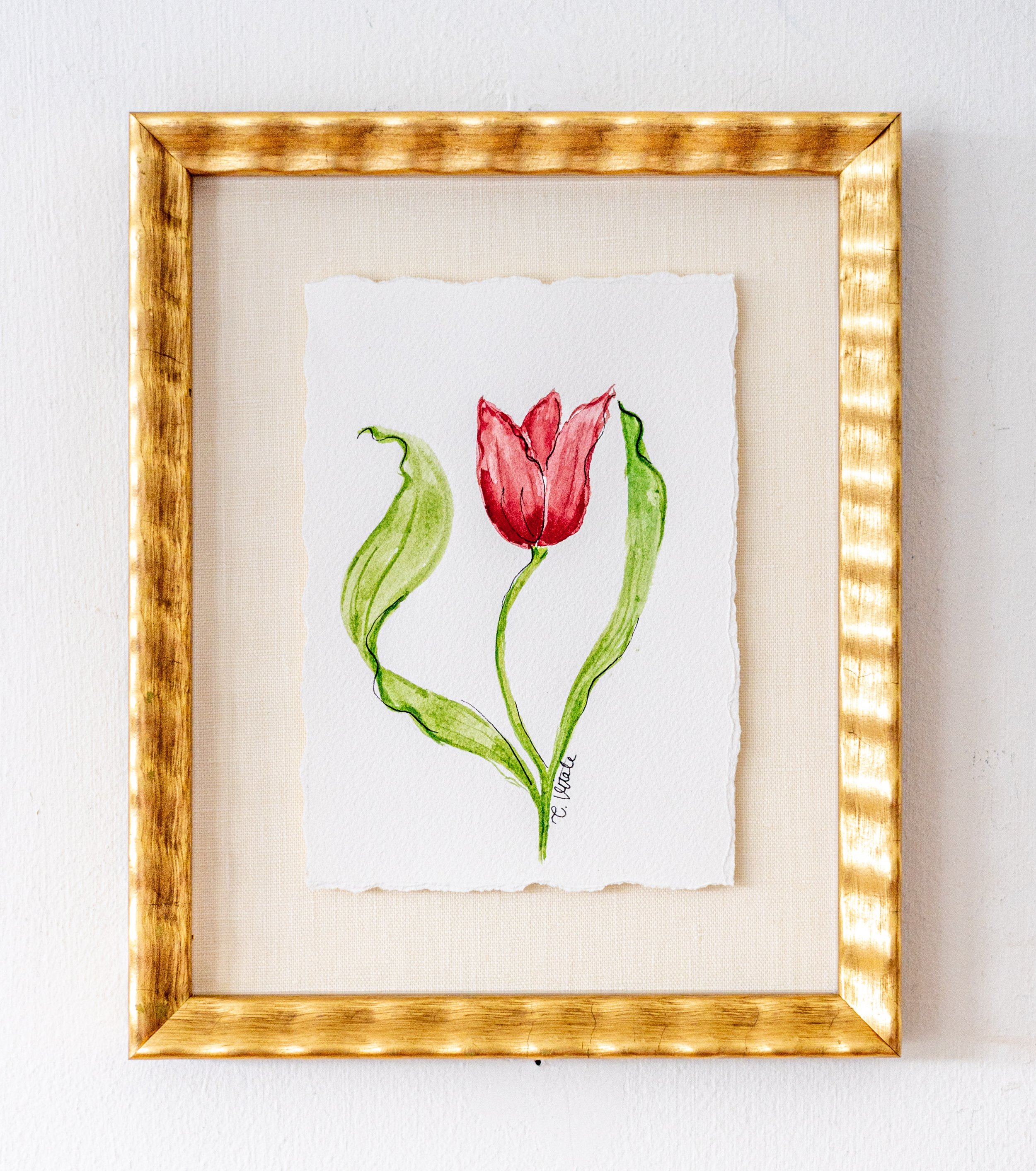 Crissie Vitale Custom Framed 9x11 florals-4.JPG