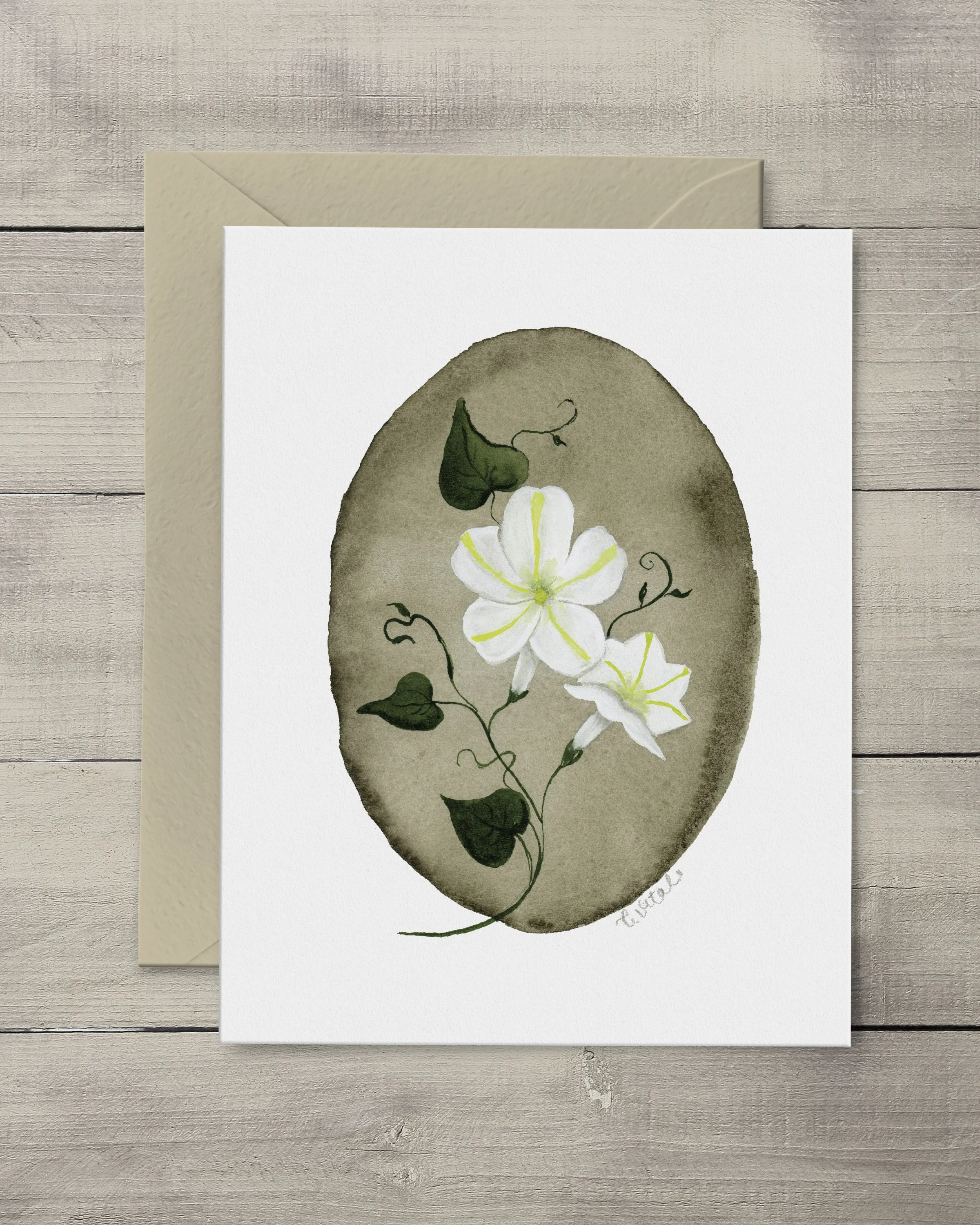 MoonFlower Note Cards
