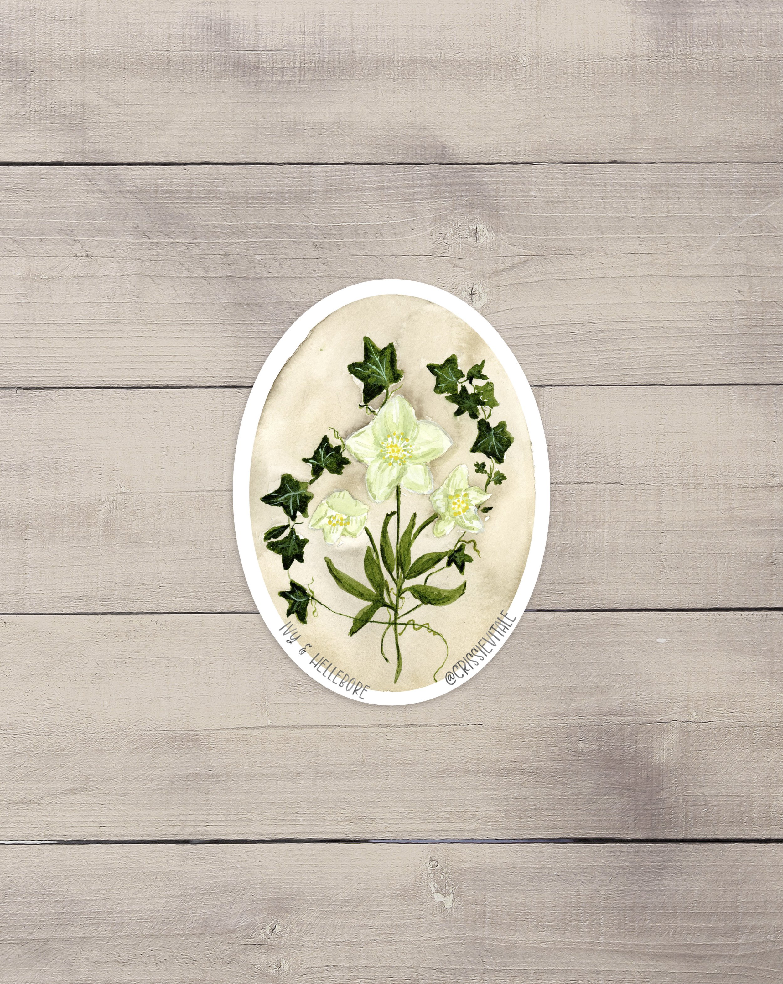 Evergreen Vow Vinyl Sticker
