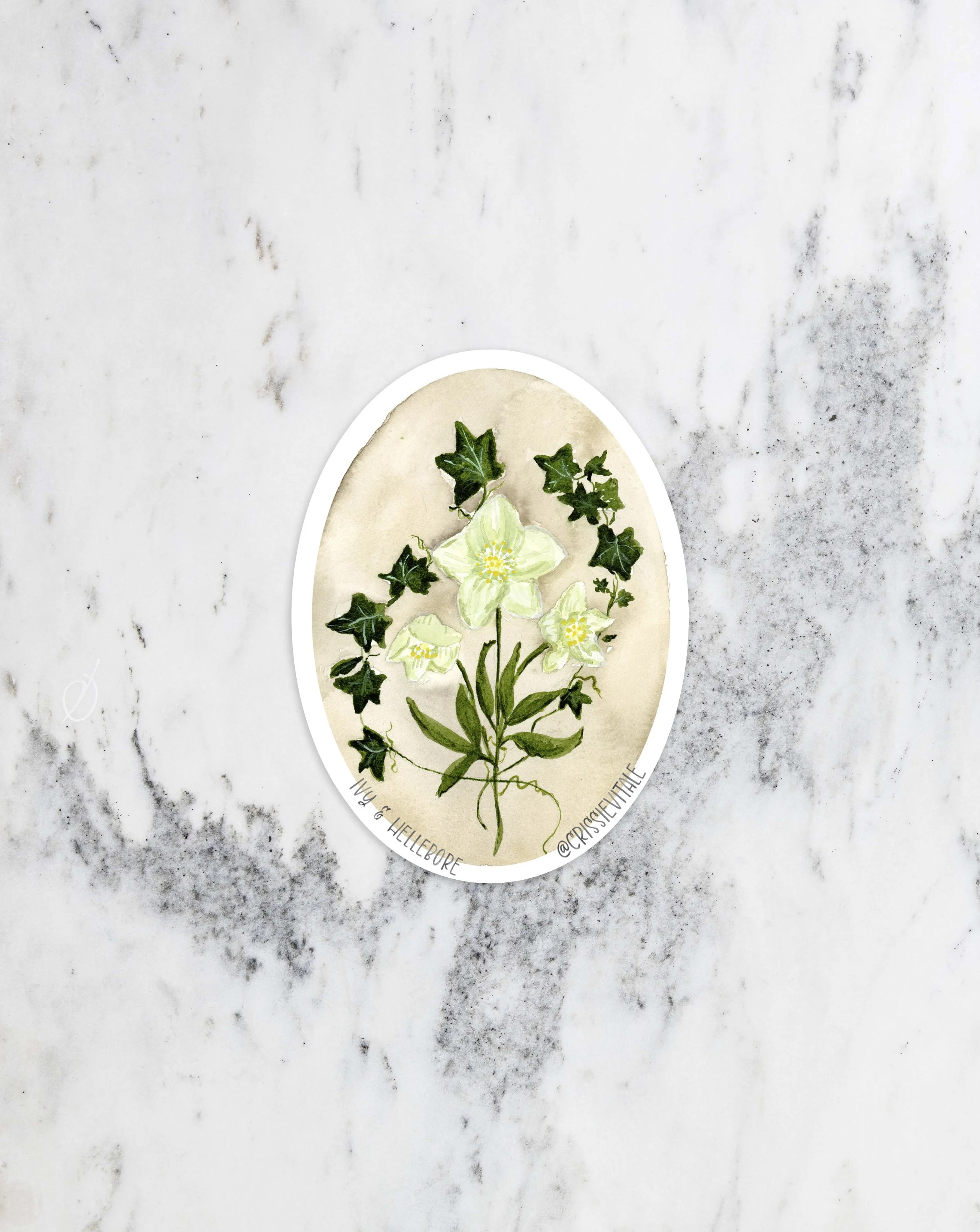 Evergreen Vow Vinyl Sticker