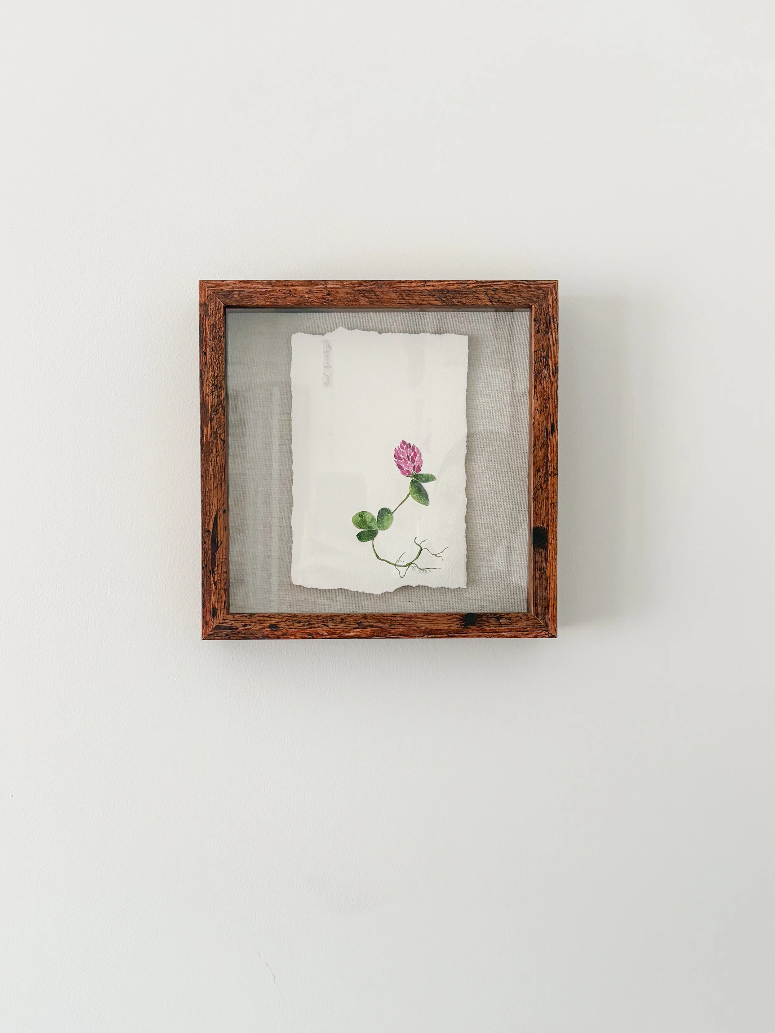 Framed Original Watercolor | To Make a Prairie