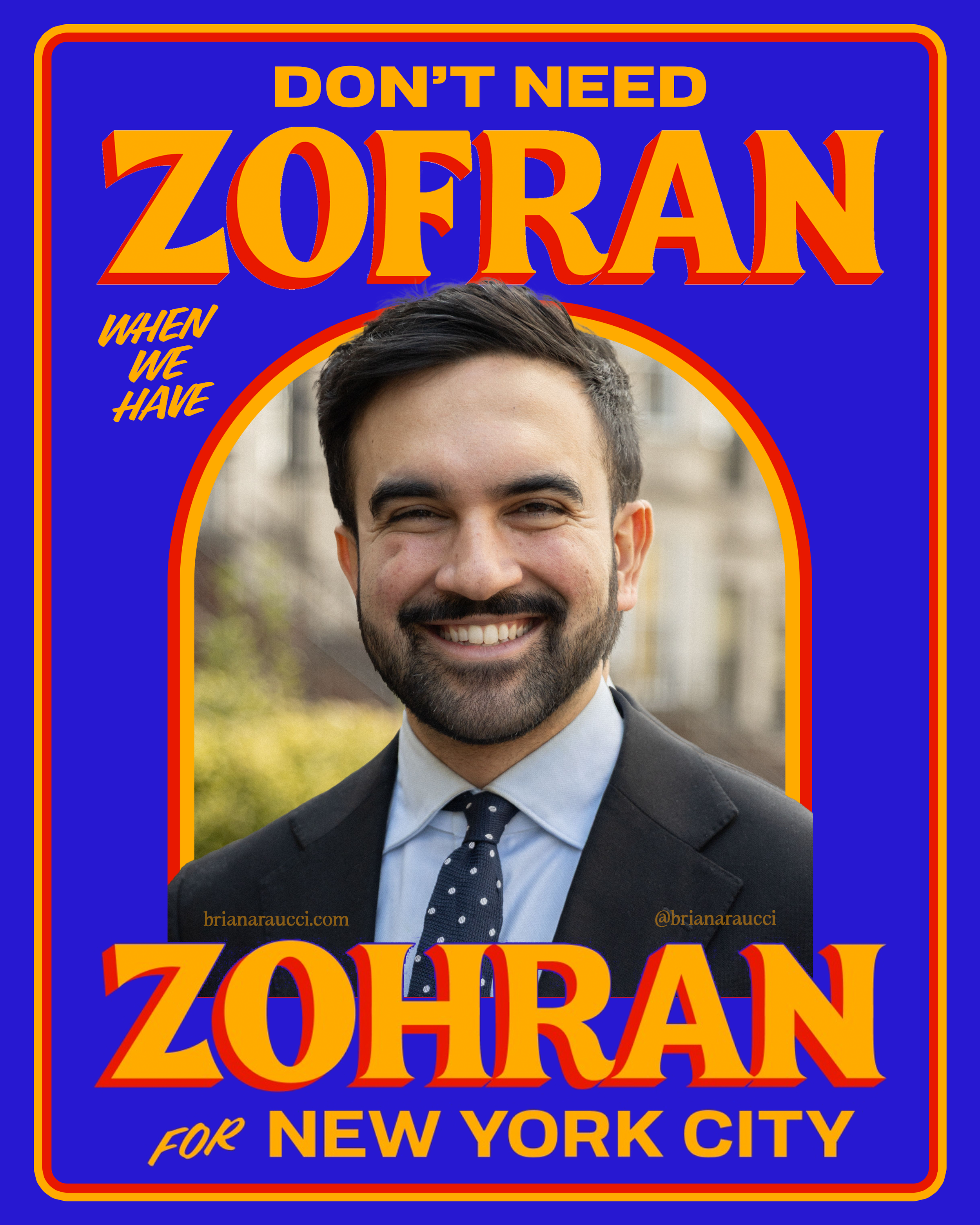 Don't Need Zofran when we have Zohran for NYC