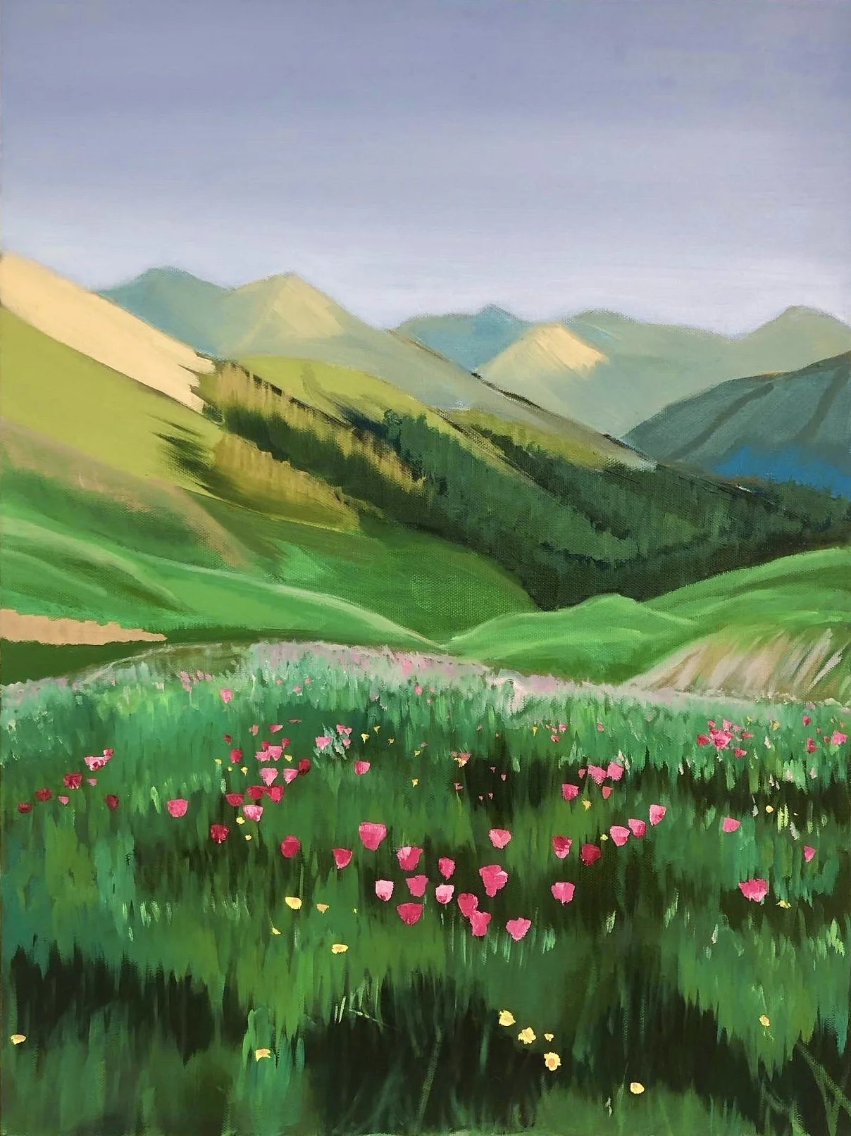 Interpretation Of ‘Colors Of Colorado’ Unfinished, 2024