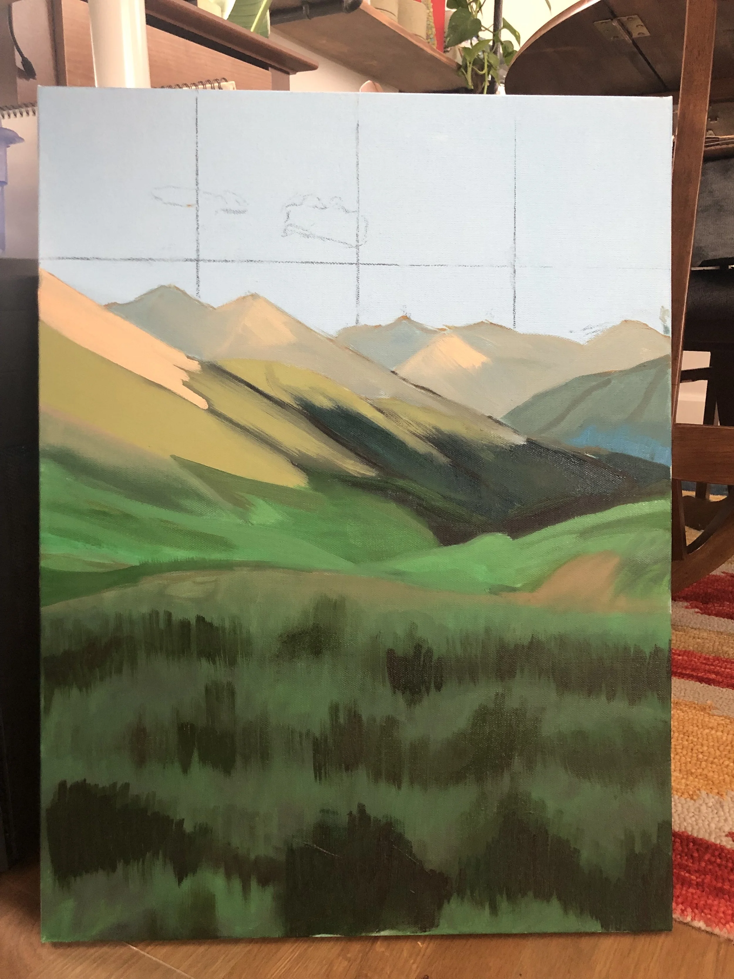 Added mountains to"Interpretation Of ‘Colors Of Colorado’”.