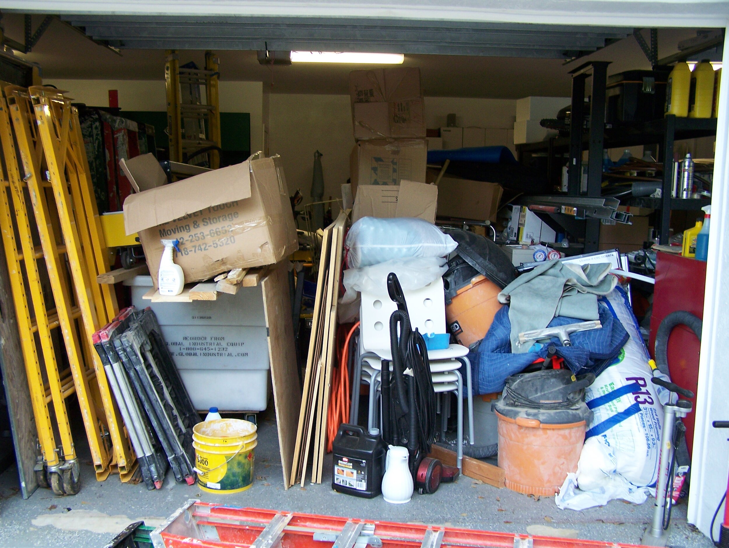 Garage Junk Removal — Groomed Garage