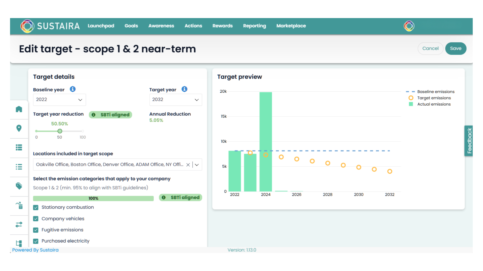 Sustaira Carbon Accounting Solution