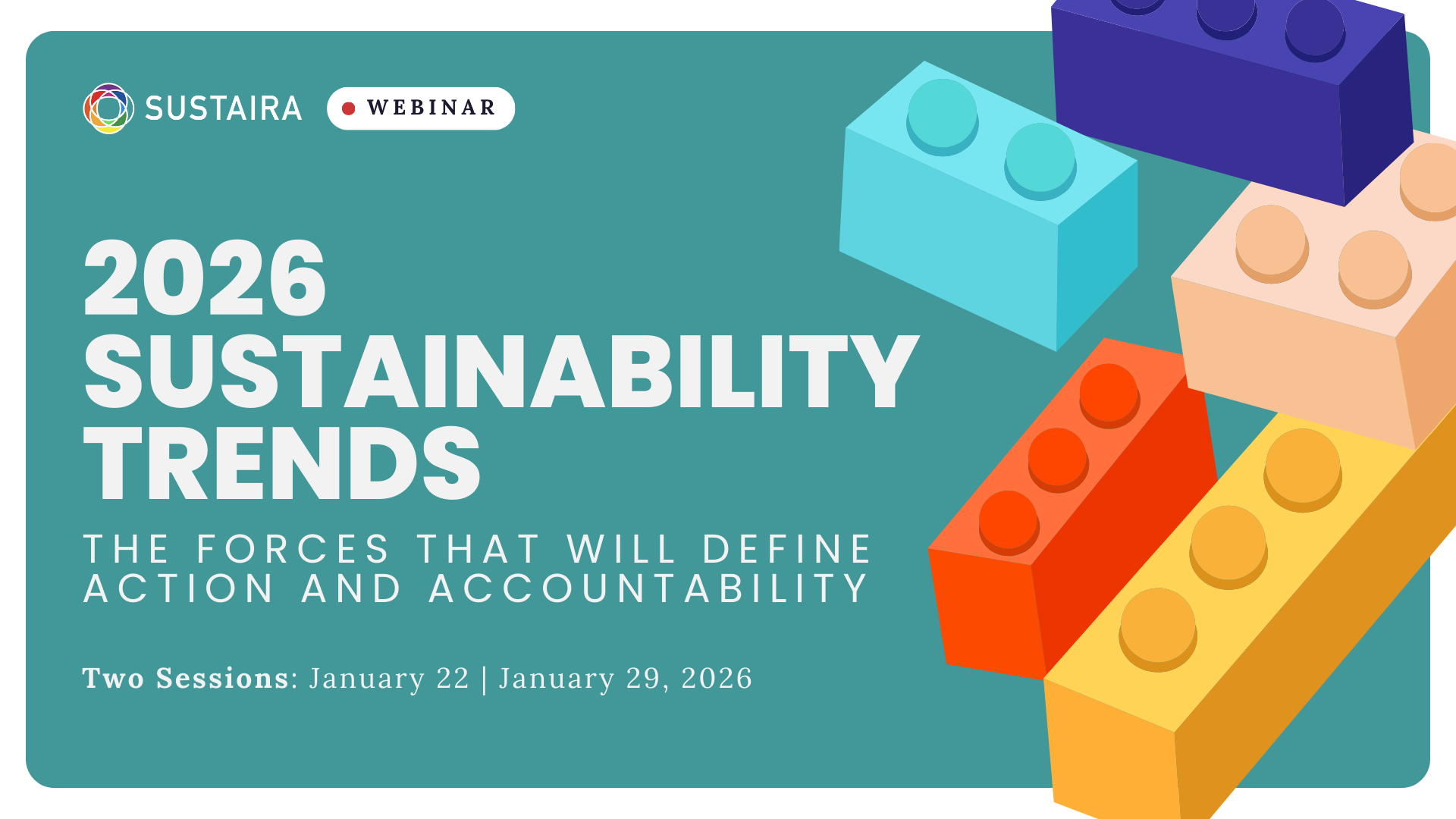 2026 Sustainability Trends: The Forces That Will Define Action and Accountability - 1st Session