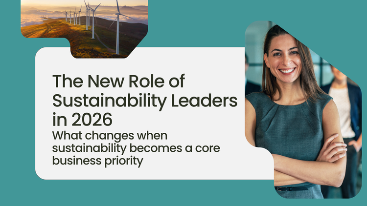 On-demand | The New Role of Sustainability Leaders in 2026 — Sustaira