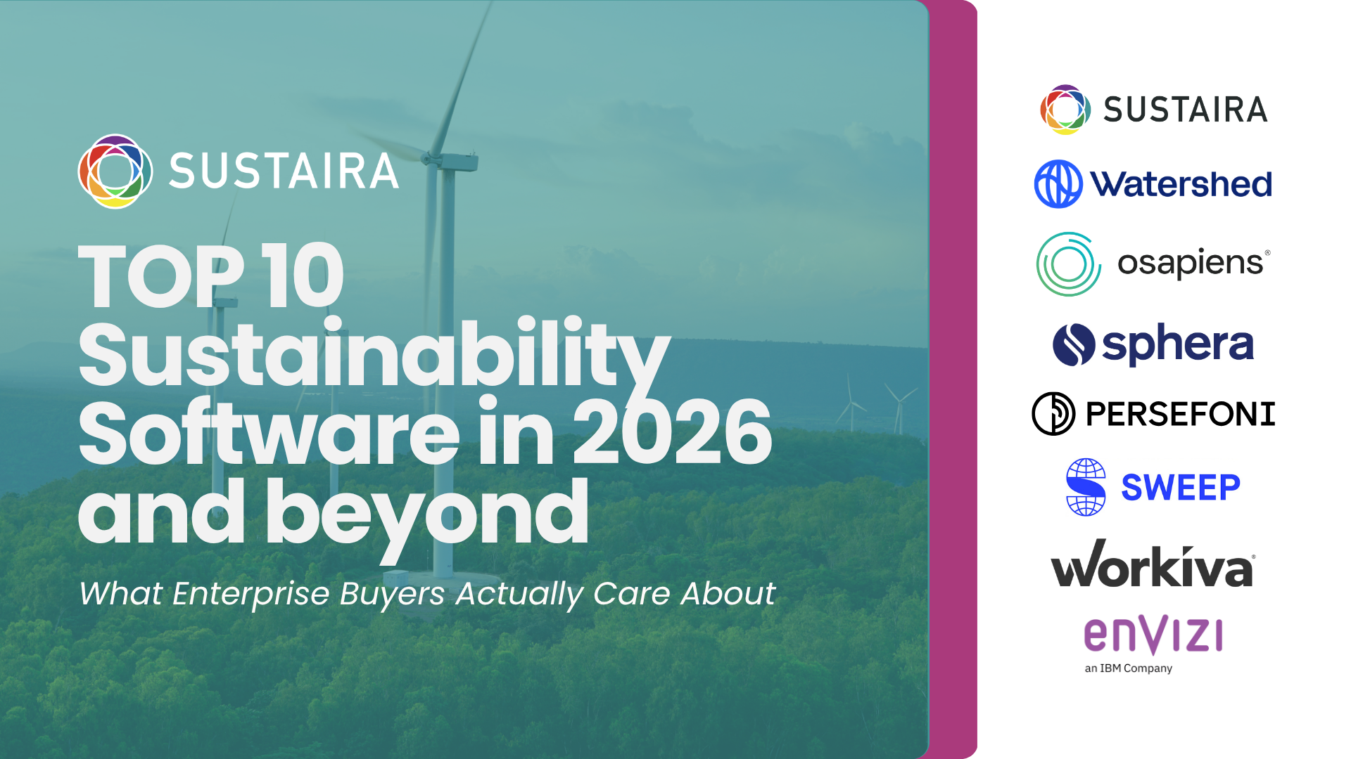 Top 10 Sustainability Software in 2026 and beyond: What Enterprise ...