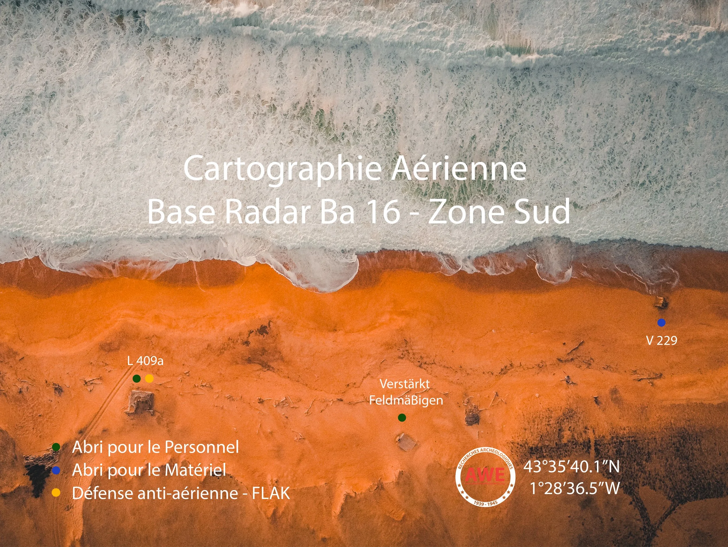 Cartographie Aérienne Ba 16 Labenne