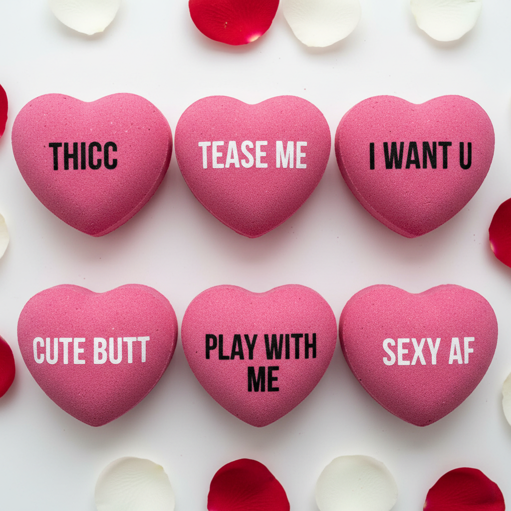 Personalization for Heart Throb Bath Bomb