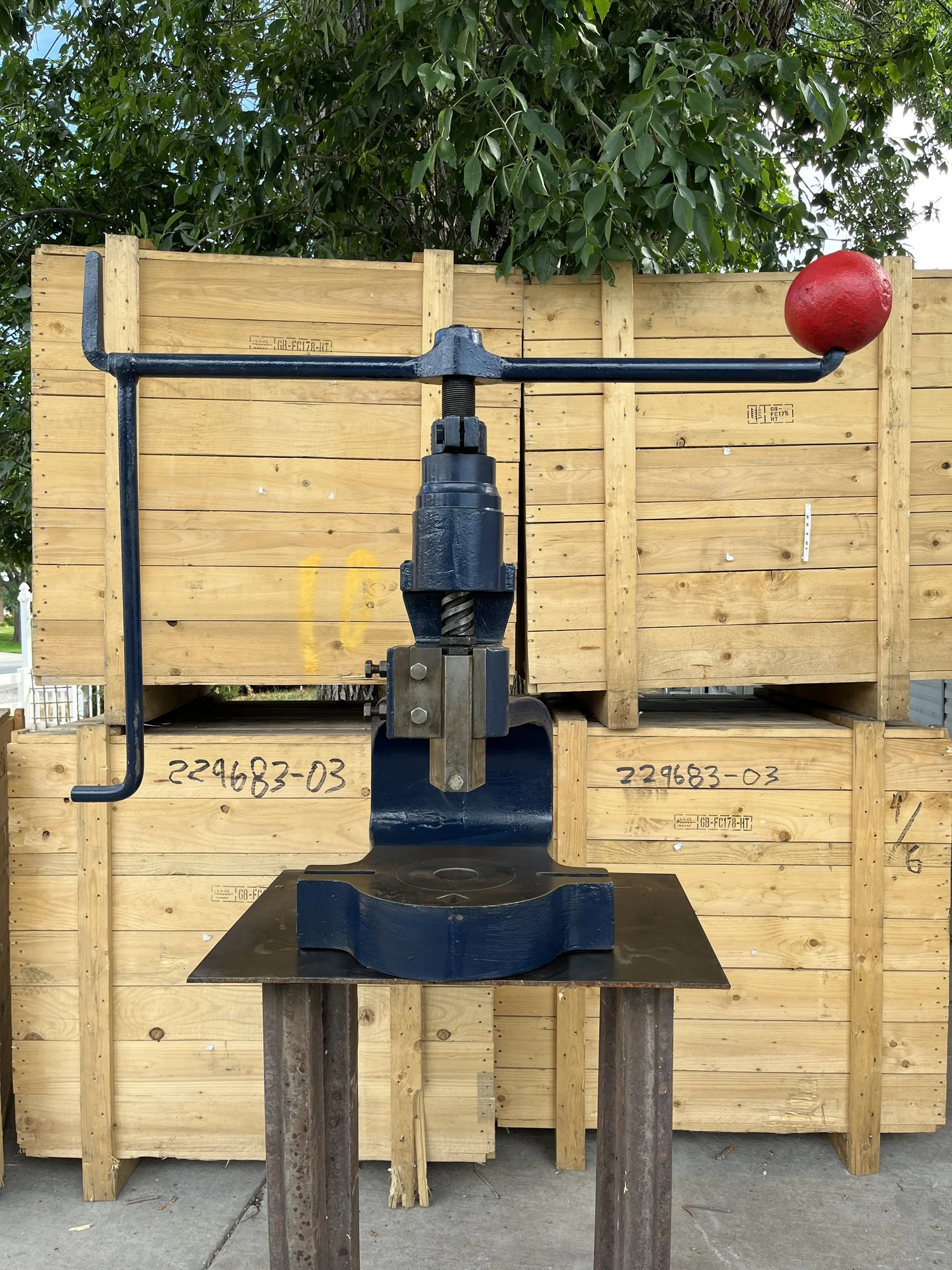 Norton 6DB Fly Press — ANVILS USA