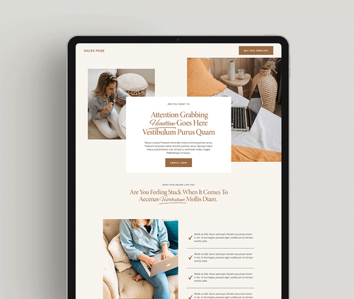 Sophia Squarespace 7 1 Course Sales Page Template Sophia Squarespace 7 1 Course Sales Page Template