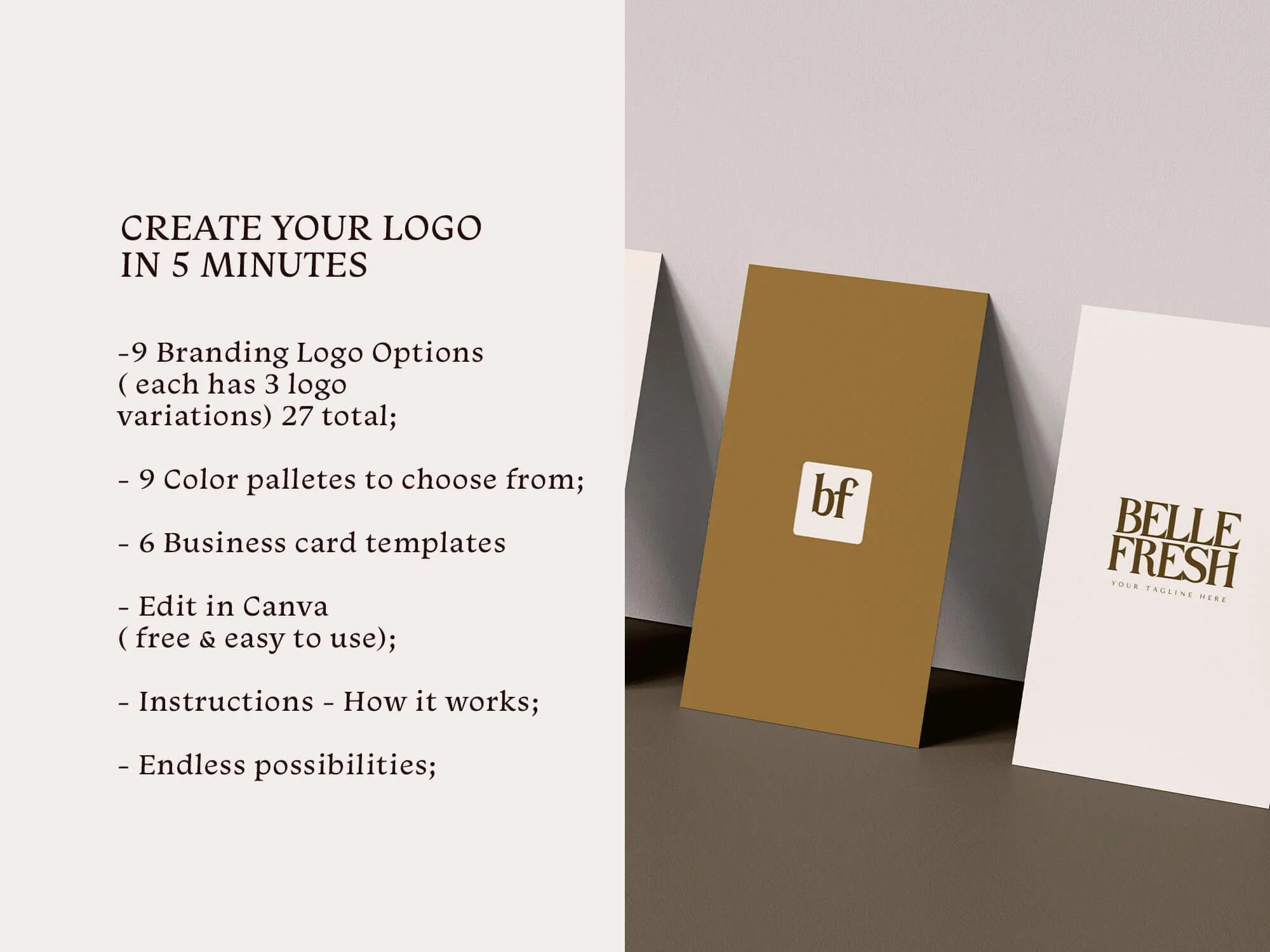 Canva Logo Template Canva Logo Template