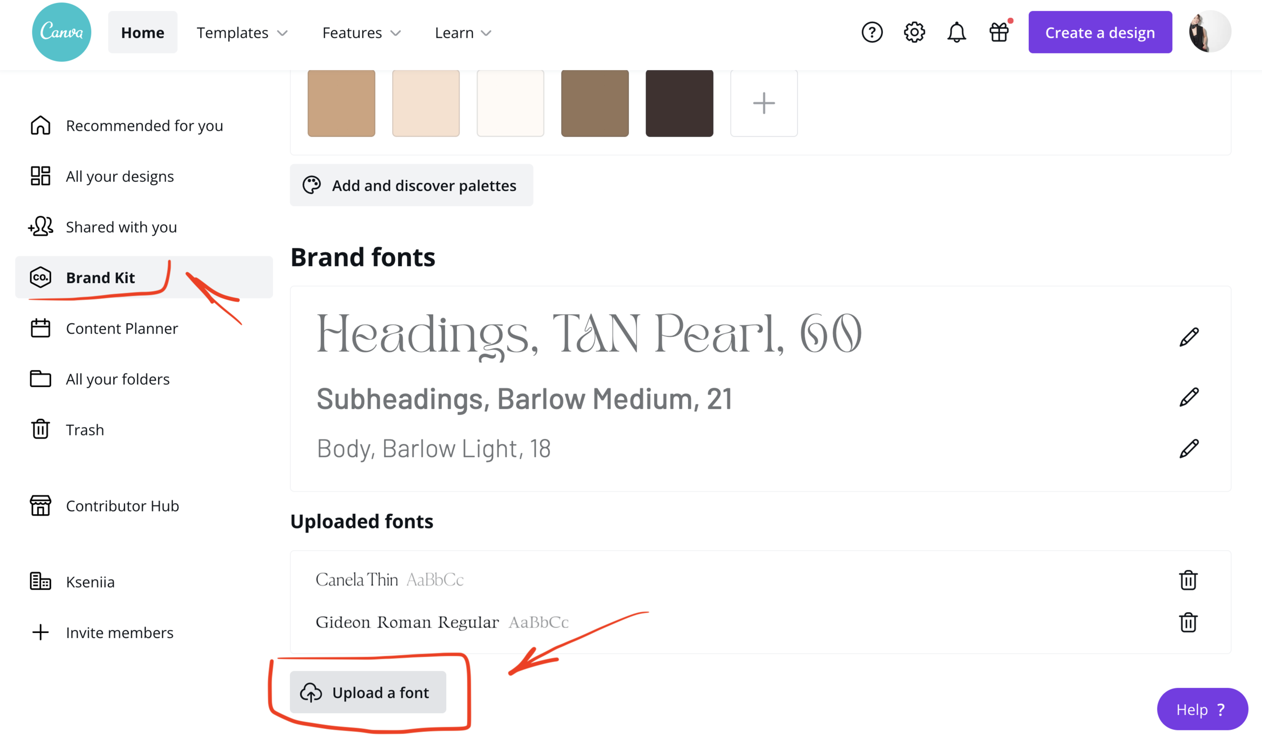 How to Upload Font to Canva ( Video Tutorial )
