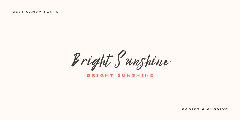 Free Canva Cursive Script Fonts for Designing Winning Projects
