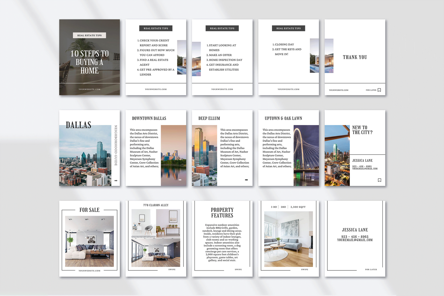  Best Real Estate Canva Templates real estate brochure flyer templates realtor templates for instagram social media realtor marketing graphic design 