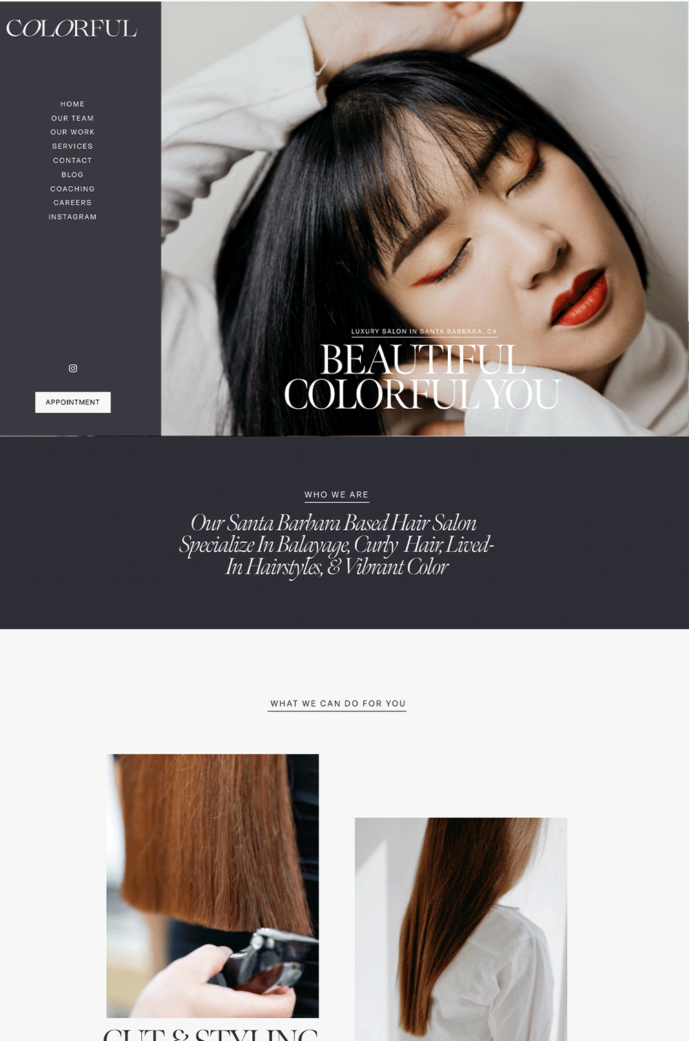 Colorful - Squarespace 7.1 Template