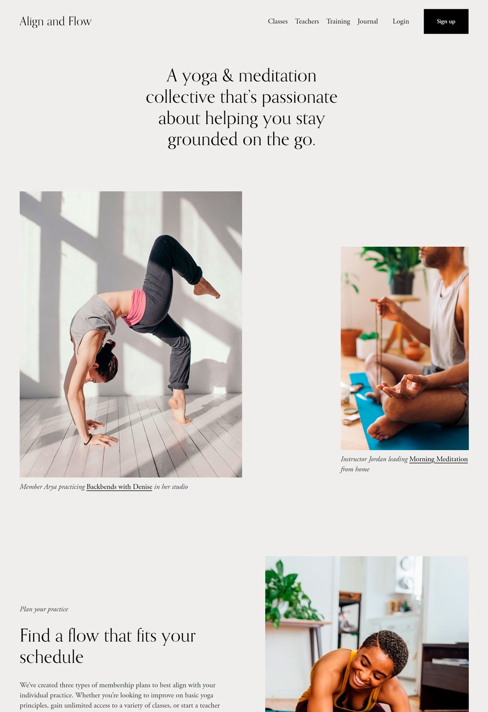 Align and Flow health coach