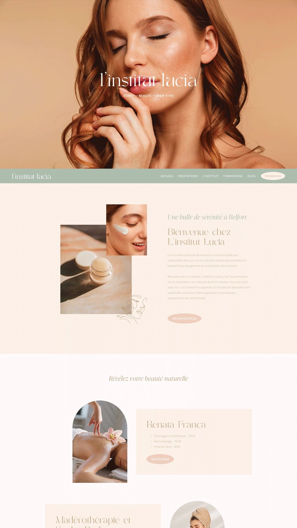 Squarespace Website Template coaching business site personal Website (Copy)