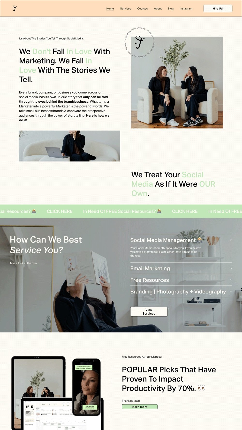Squarespace Website Template coaching business site personal Website (Copy)