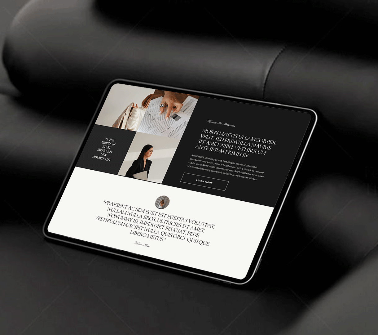 Squarespace 7.1 Template Website Designer Personal Luxury Portfolio Site Business Coach Coaching - simple Portfolio Personal site for Services  