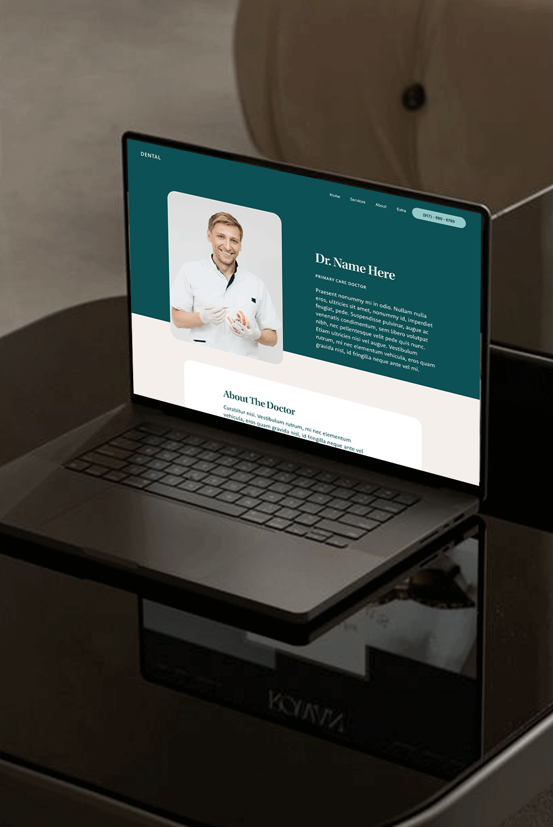 Squarespace 7.1 Website Template for Dental clinic , Doctor dentist medical site/ health wellness business site/ healthcare website chiropractic