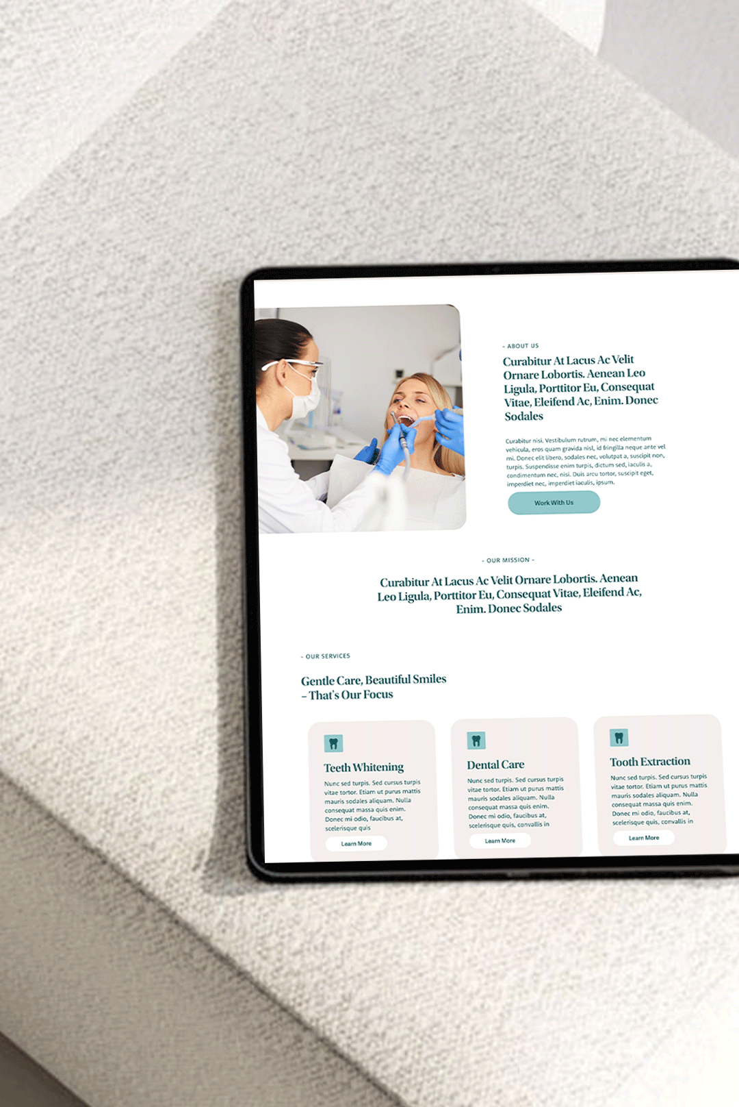 Squarespace 7.1 Website Template for Dental clinic , Doctor dentist medical site/ health wellness business site/ healthcare website chiropractic