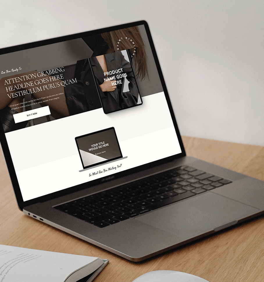 Squarespace 7.1 Course Sales Page Template for coach and courses. for Copywriter, social media manager, Virtual Assistant  Business Coach Coaching Portfolio Personal website 