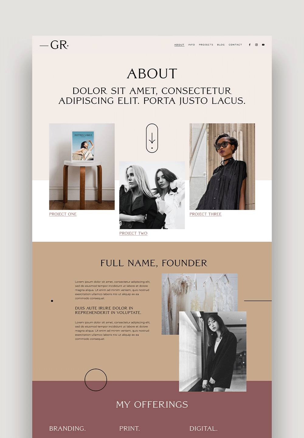 Best Squarespace  71 website Templates for authors Personal squarespace website template