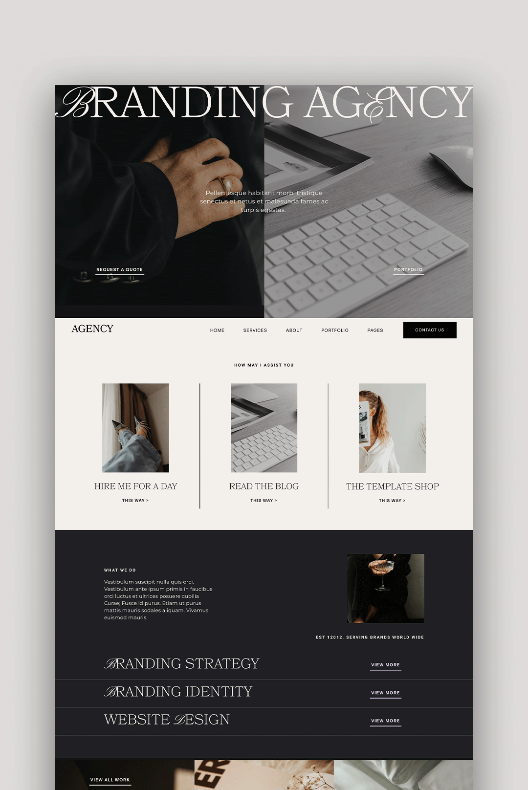 shop Squarespace 7.1 Template Website Design Portfolio Site Business Coach Coaching 