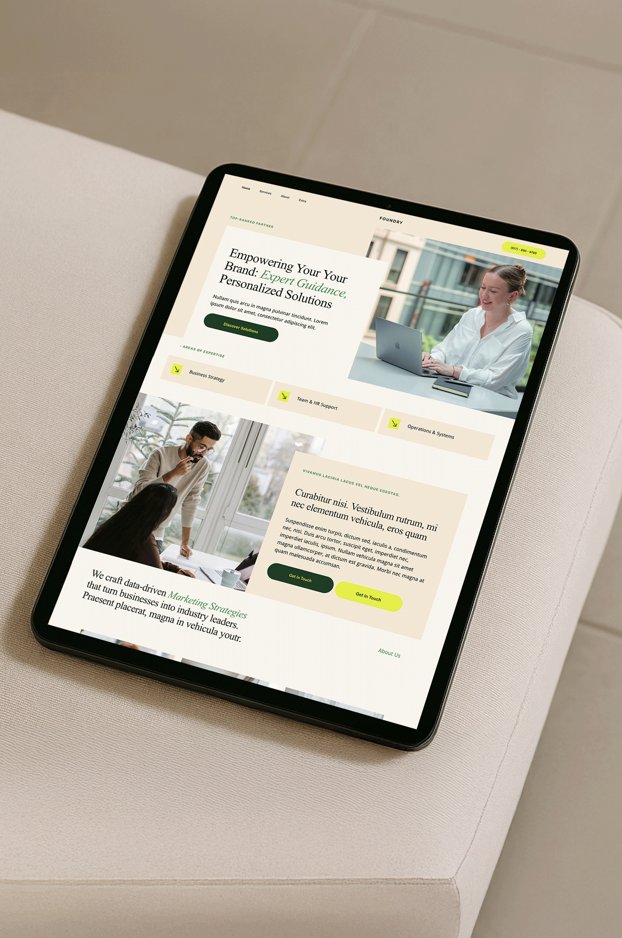 Business Squarespace 7.1 website template: Entrepreneurs small Business Consultant business website services Financial Personal website-9.png