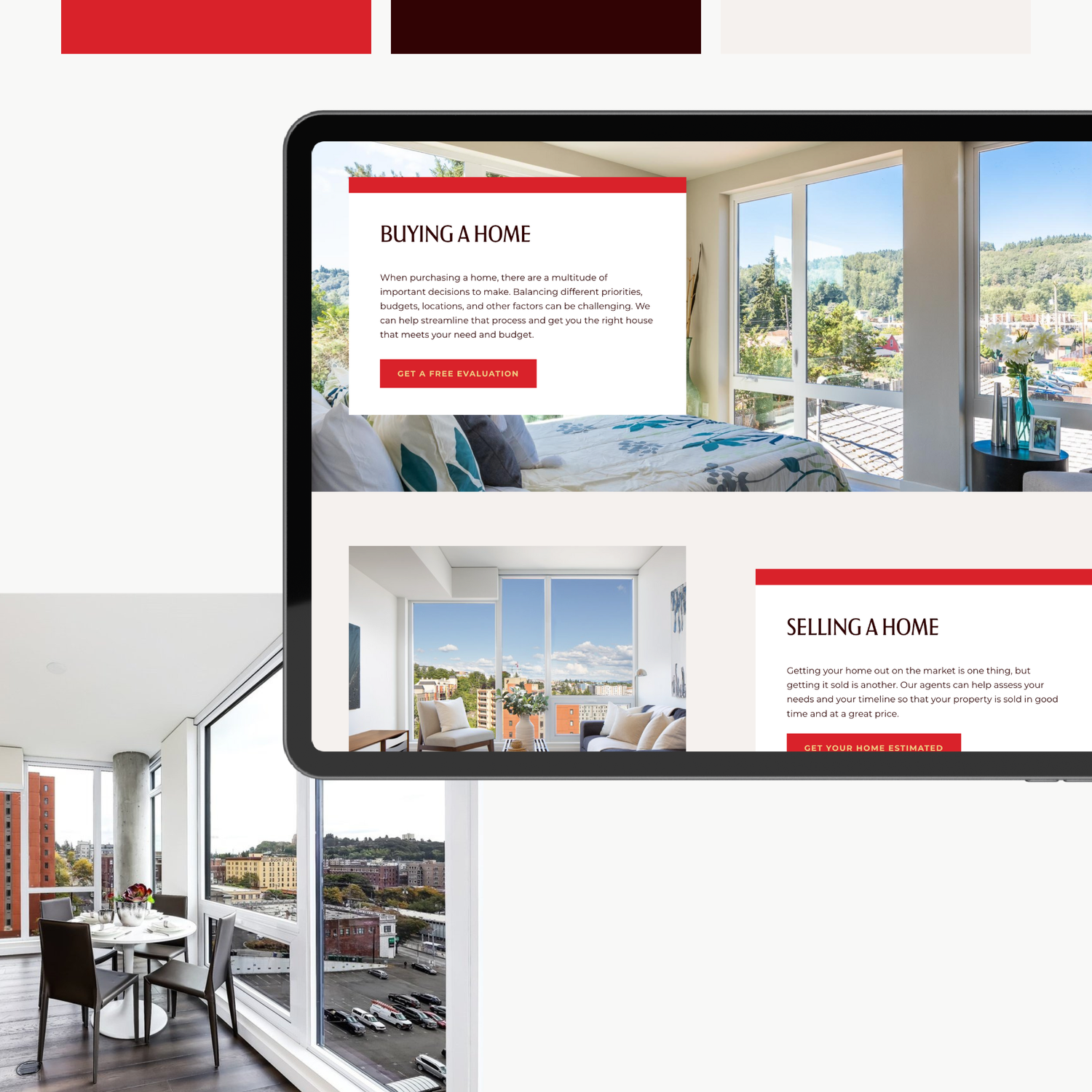 Squarespace Website Designer, Squarespace Real Estate Website, Real Estate Web Design Seattle, IDX Integration Squarespace, Real Estate Brokerage Website Design, Custom Squarespace Website