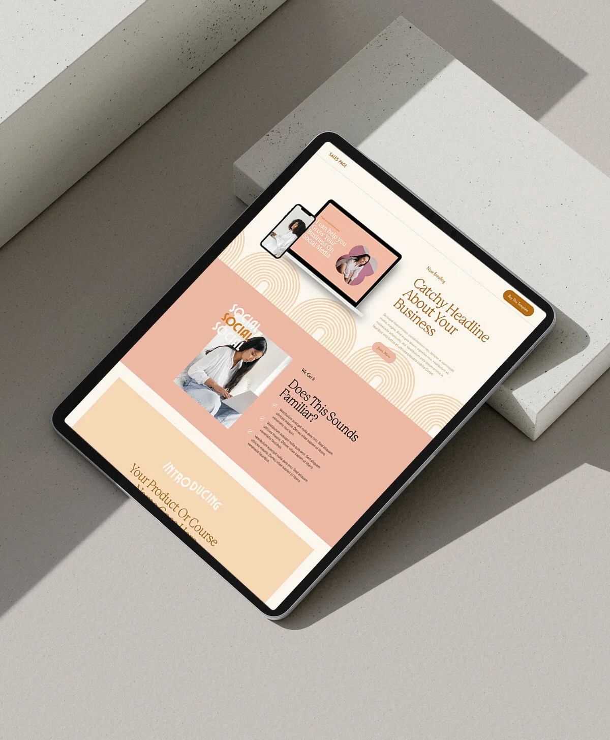 Shop Squarespace 7.1 Sales Page Templates — Shop Squarespace Website
