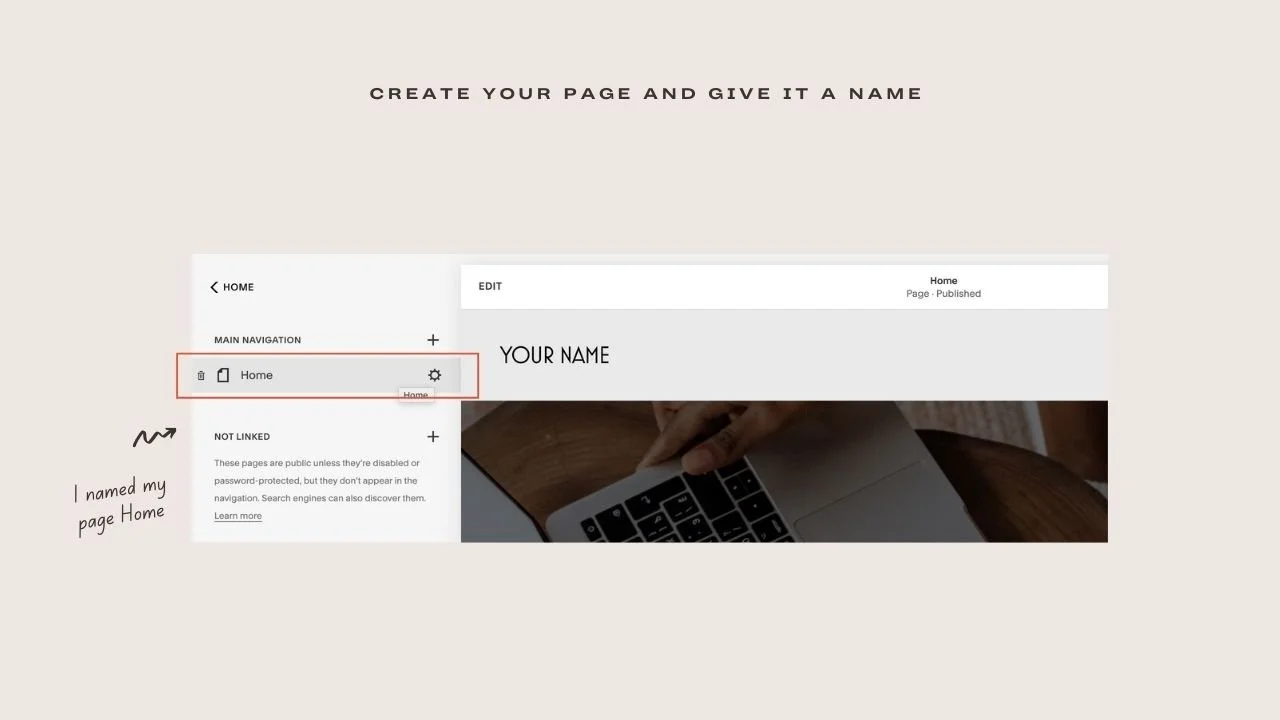 How to Create a One Page site with Squarespace (Easy Video Tutorial)