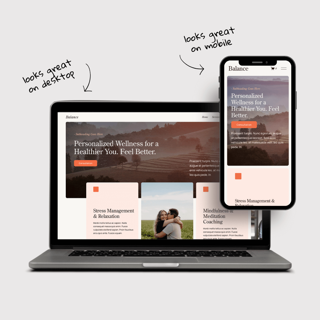 Website Template Squarespace 7.1, Counselor, Psychotherapist Health Wellness female fitness Coach, Therapist site template, Coach Consulting website