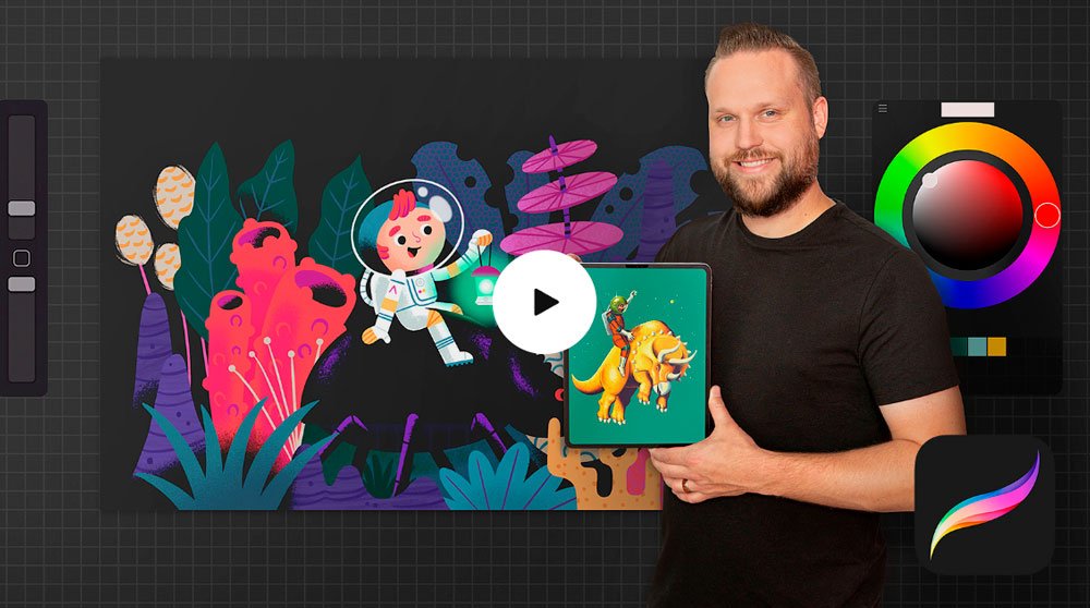 best procreate lessons procreate classes Procreate Courses