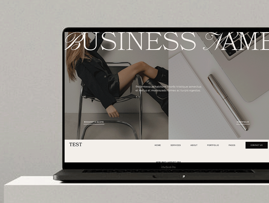 Squarespace 7.1 website template for Virtual Assistant  Business Coach Coaching Portfolio Personal website Business Coach Coaching Portfolio