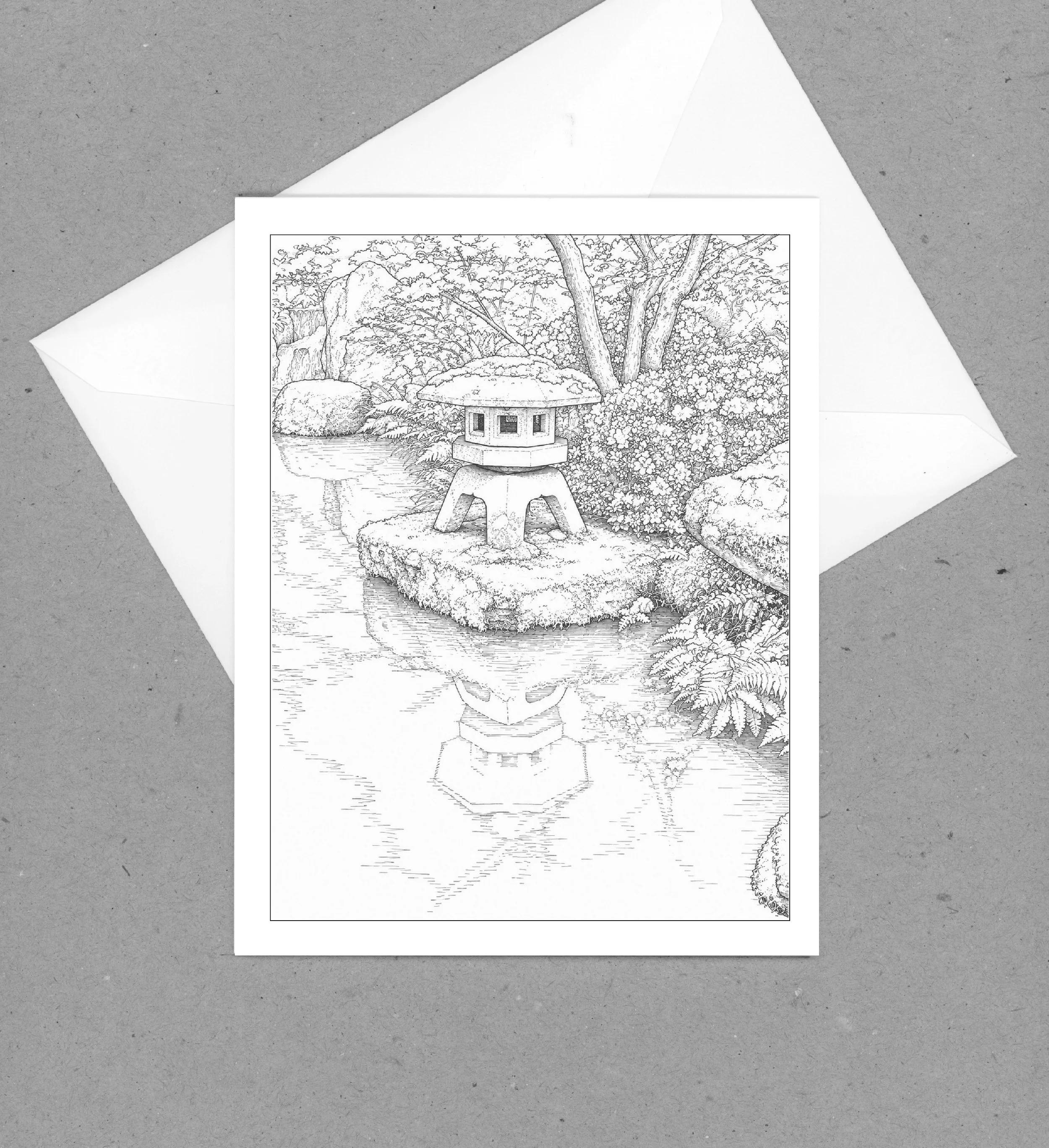 Simplicity in a Japanese Garden
