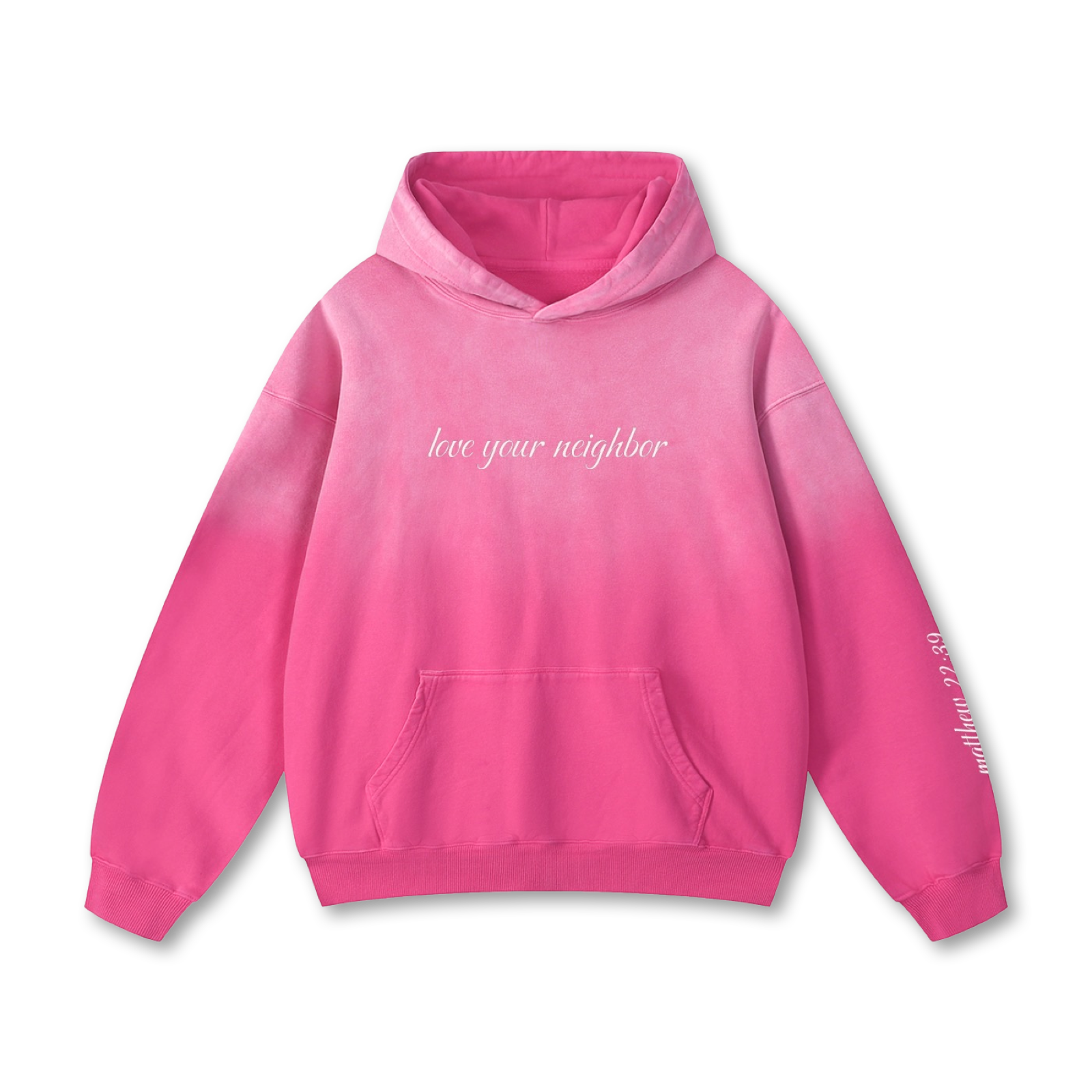 LOVE YOUR NEIGHBOR | Heavyweight Oversized Hoodie