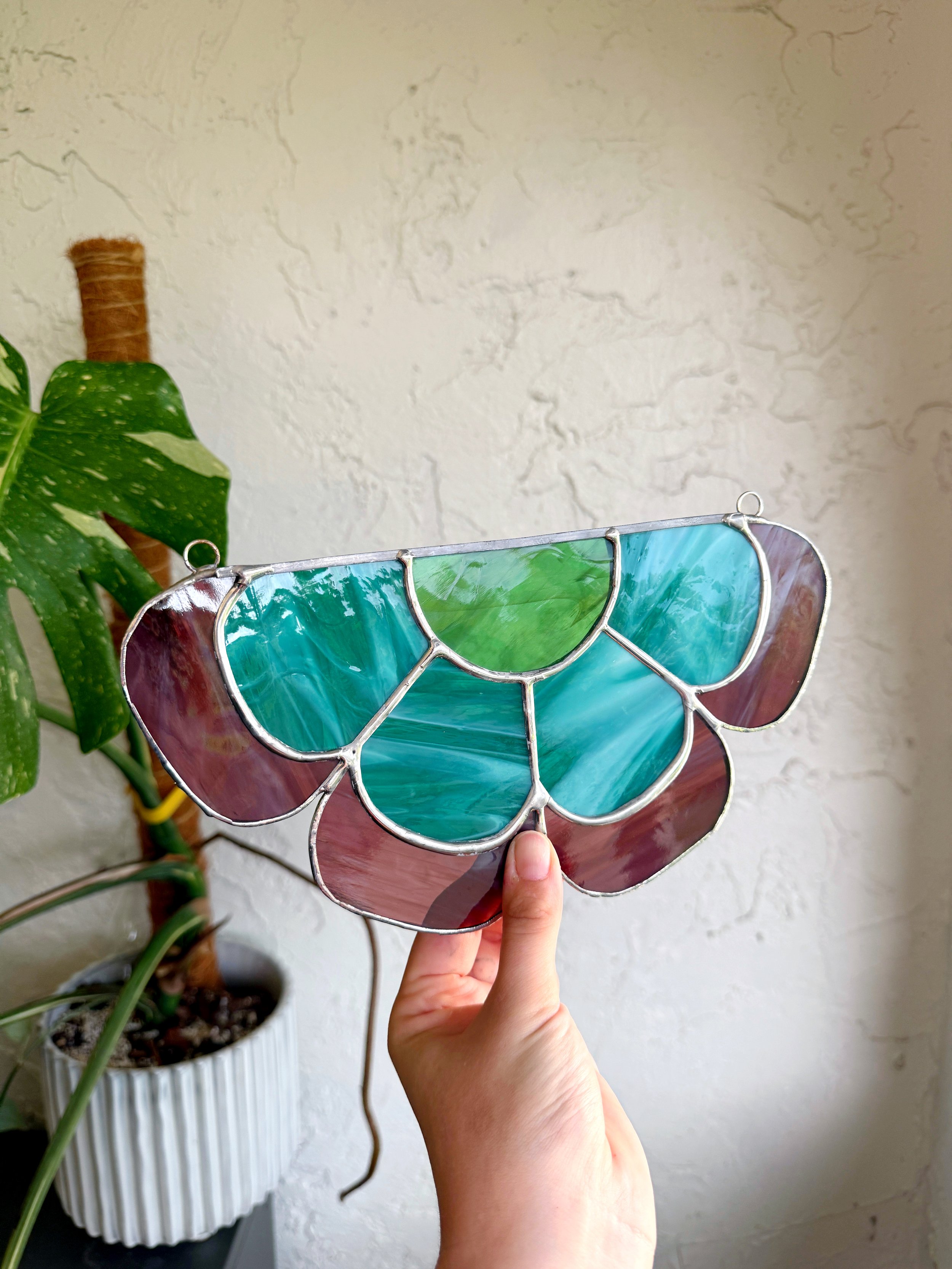 Flower Power Window Topper