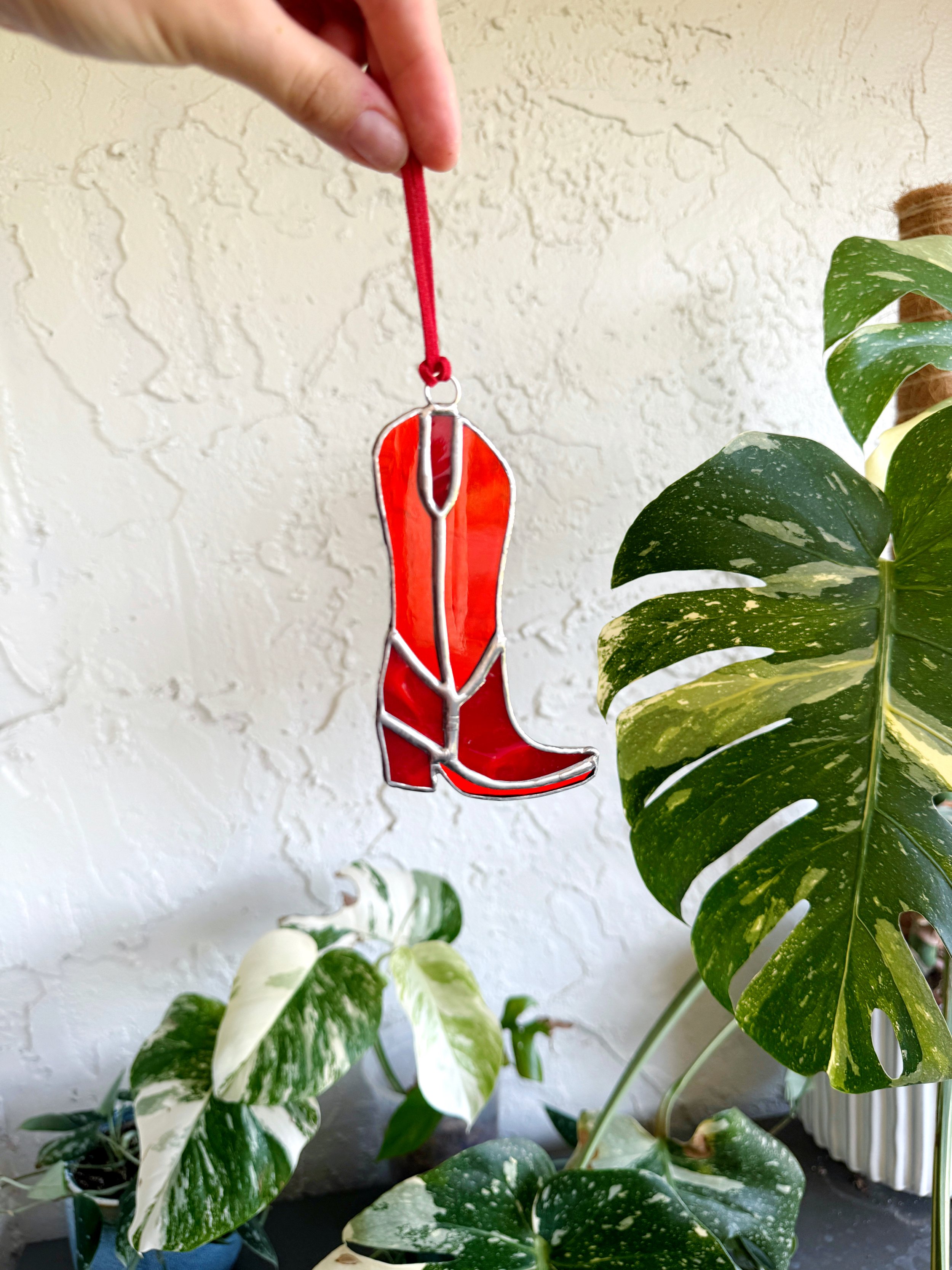 Red Cowboy Boot