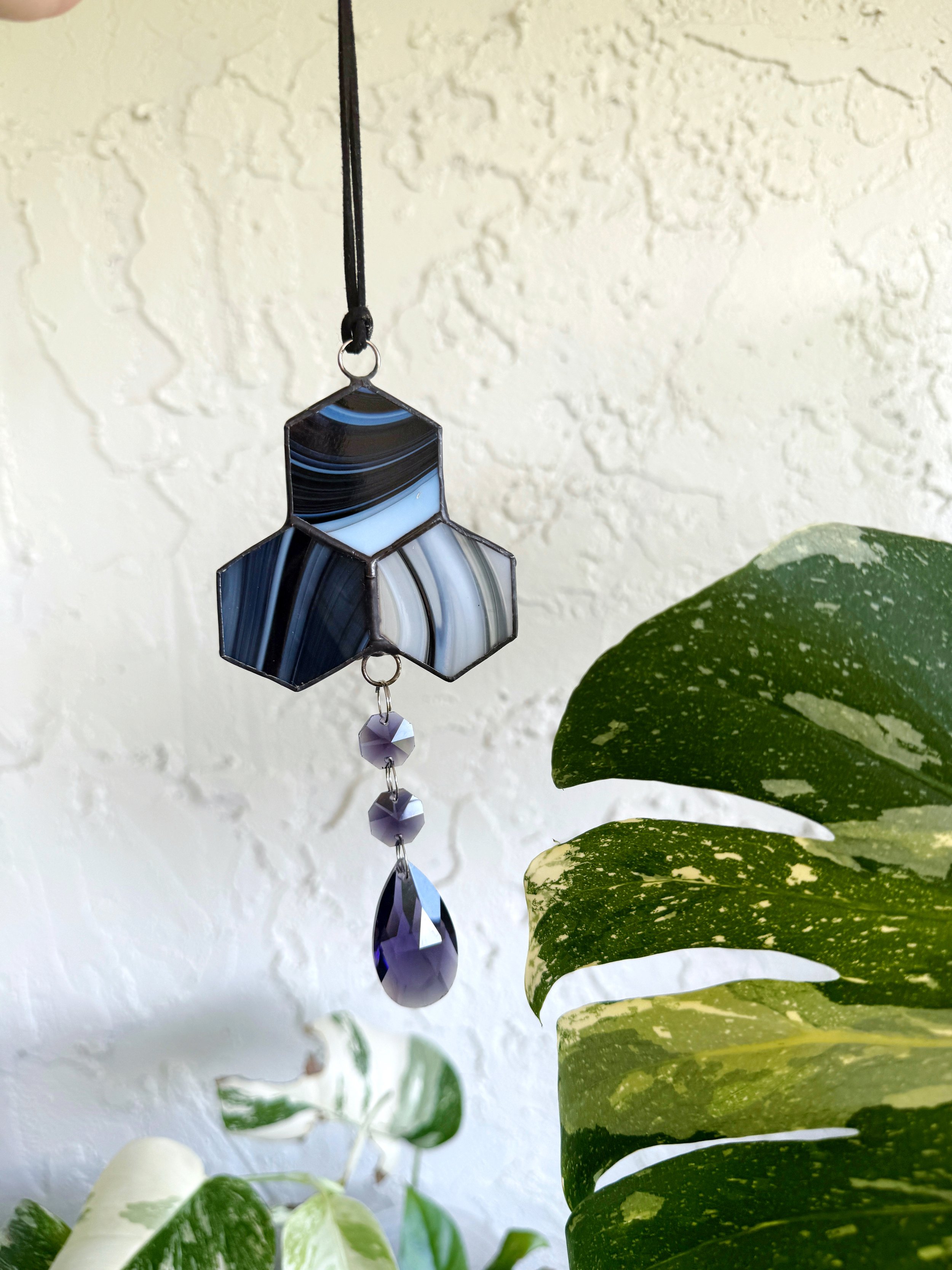 Stained Glass Car Sun Catcher