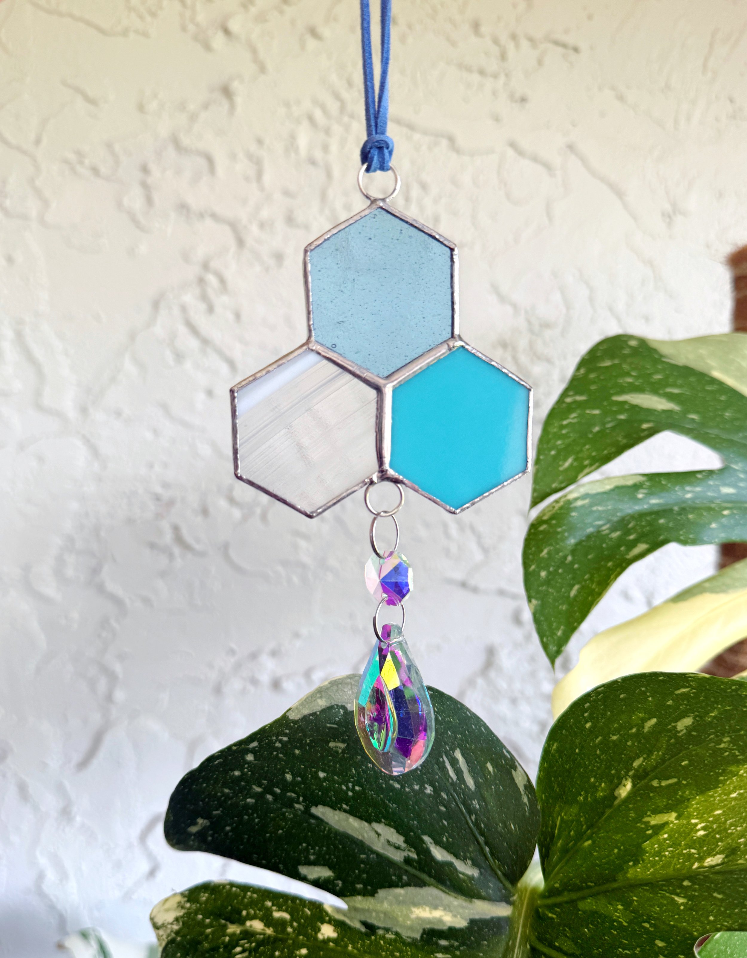 Stained Glass Car Sun Catcher