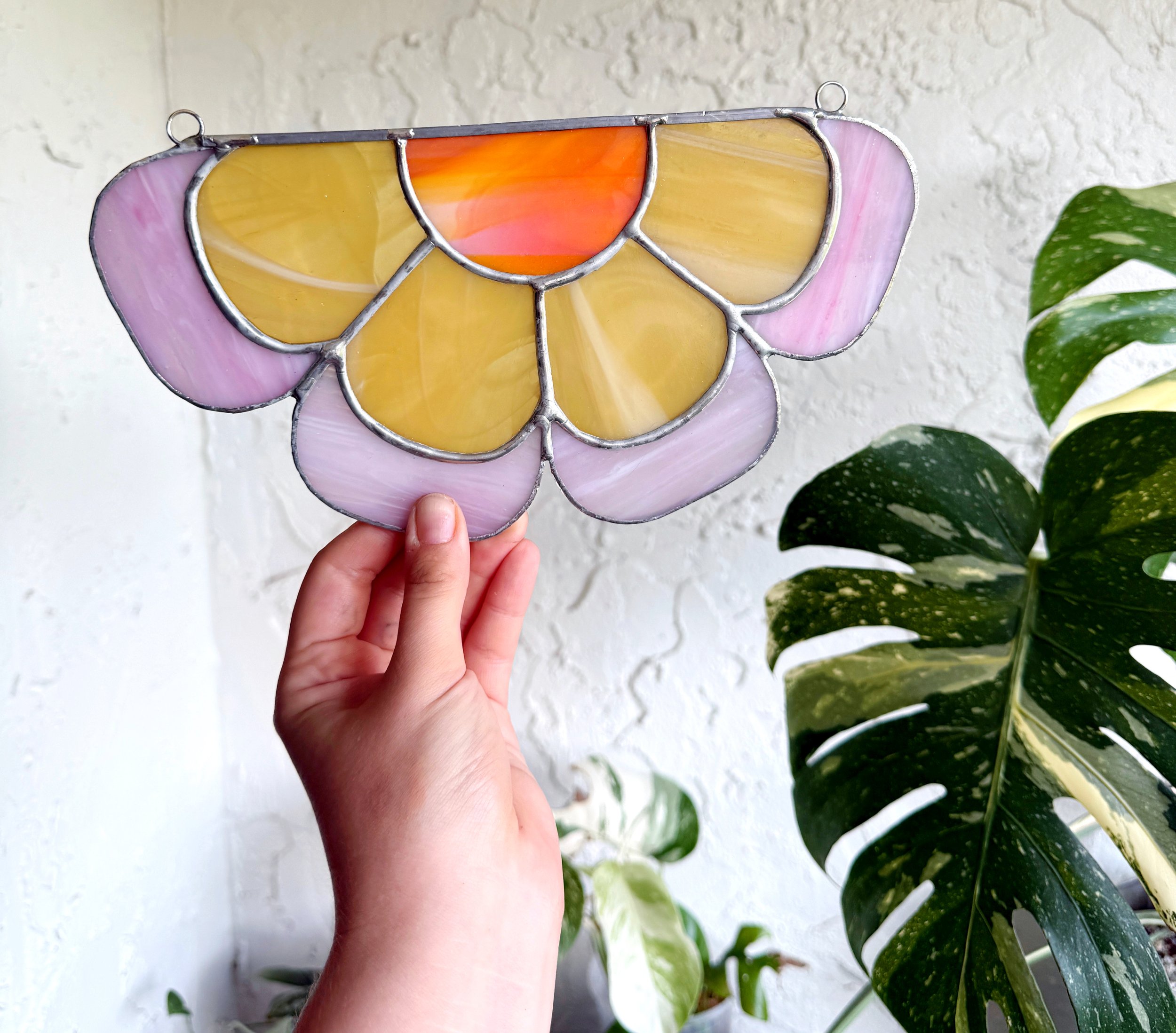 Flower Power Window Topper